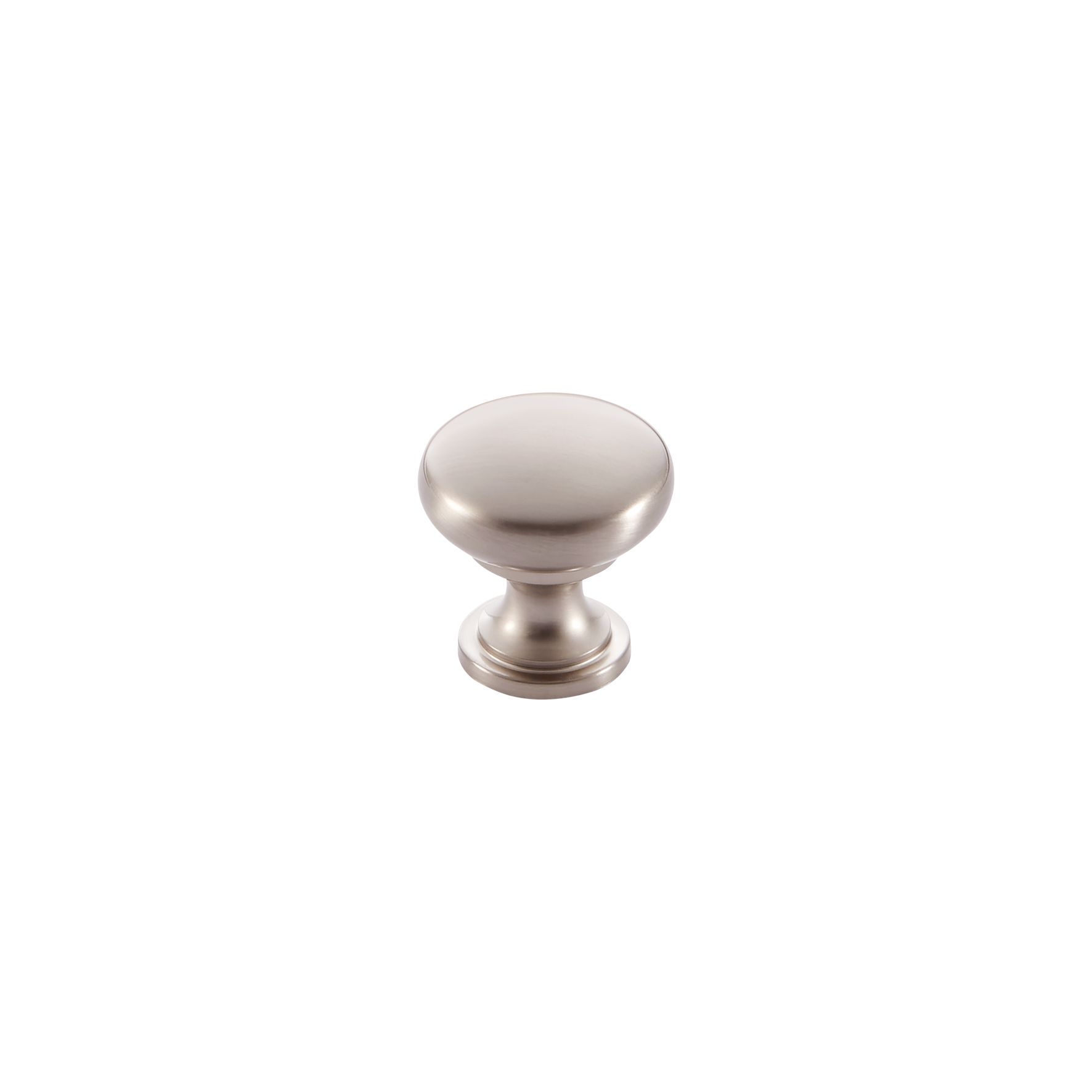 Momo Florencia Plain Knob 29mm in Satin Nickel
