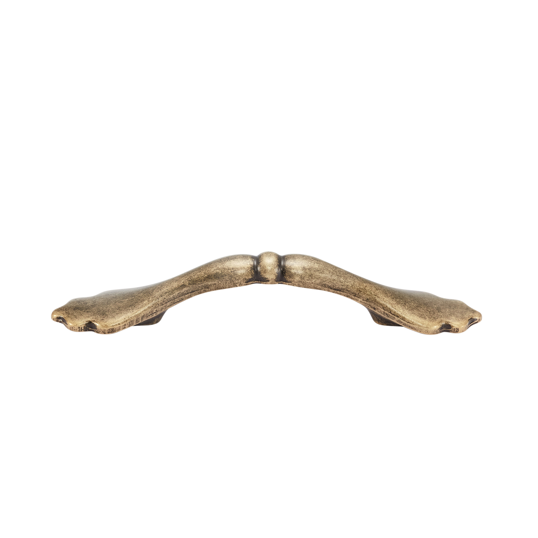 Momo Florencia Bow Handle 76mm In Antique Brass (1)