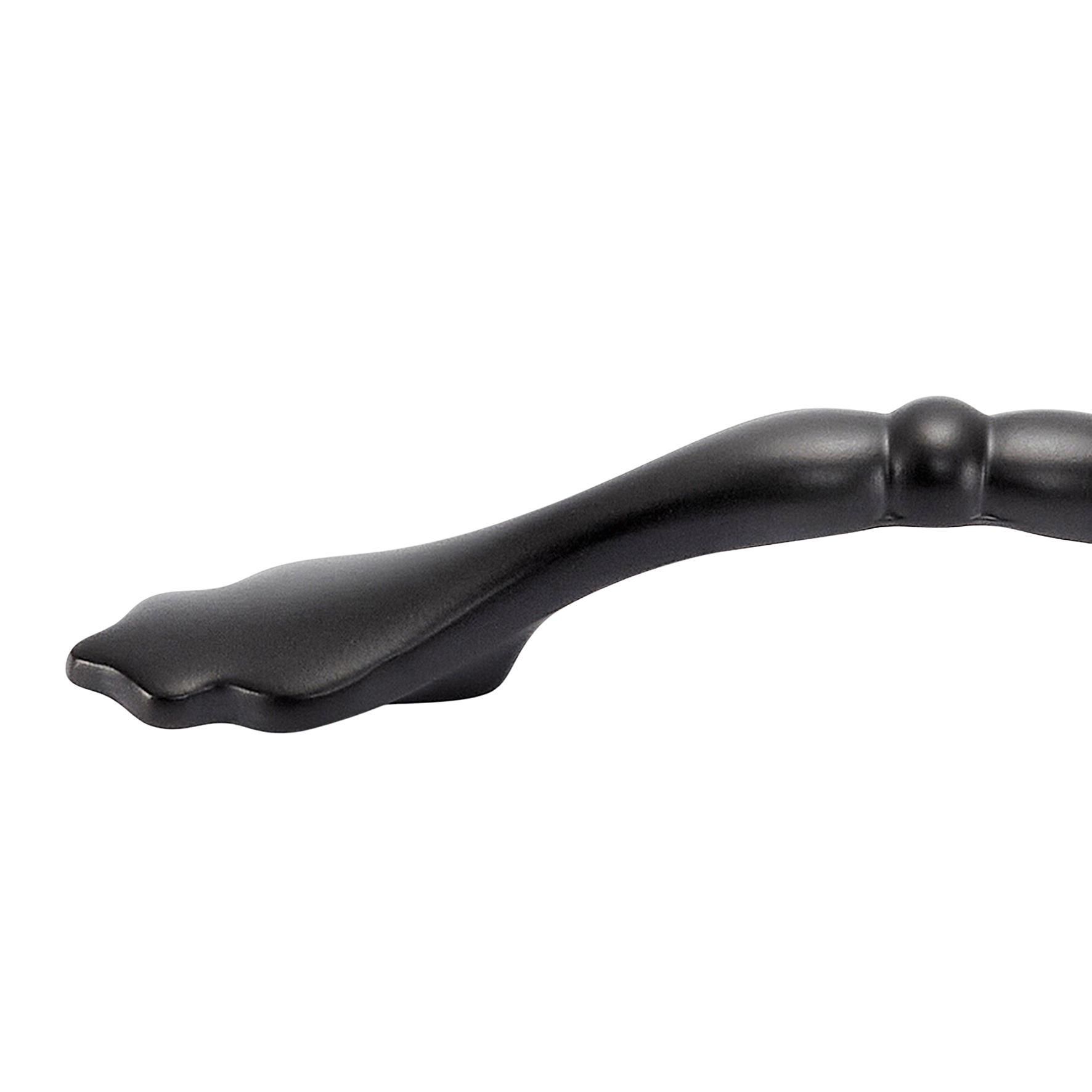 Momo Florencia Bow Handle 76mm in Matt Black (2)