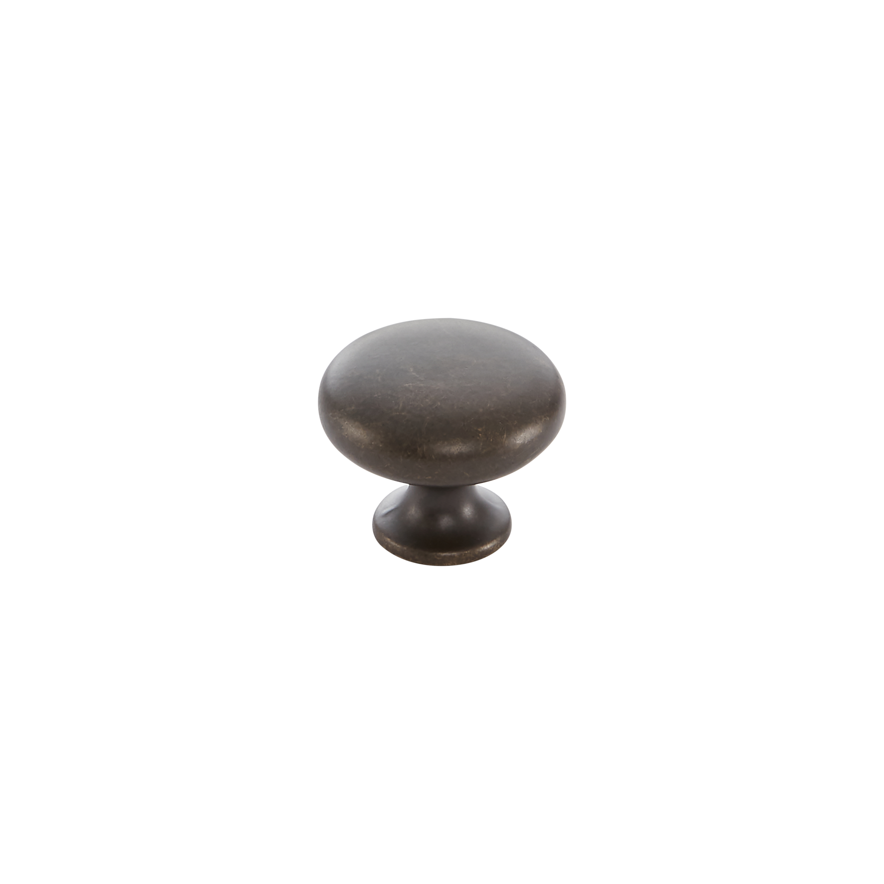 Momo Duke Round Knob 31mm in Antique Brass