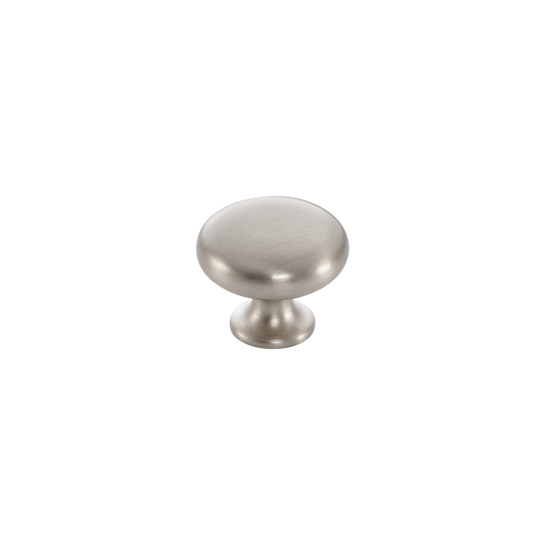 Momo Duke Round Knob 31mm in Brushed Nickel