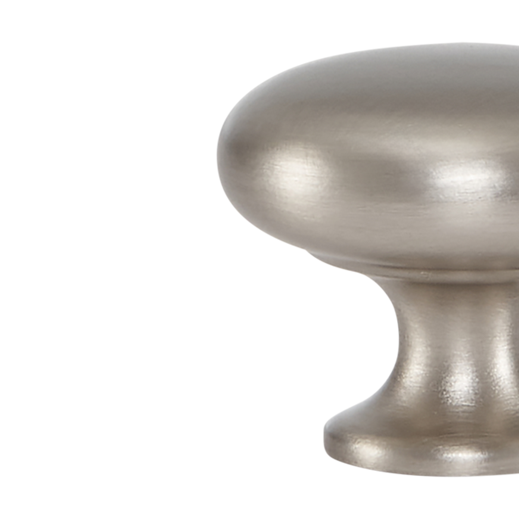 Momo Duke Round Knob 31mm in Brushed Nickel (2)
