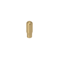 Momo Elba Cylinder Knob 12mm in Brushed Satin Brass