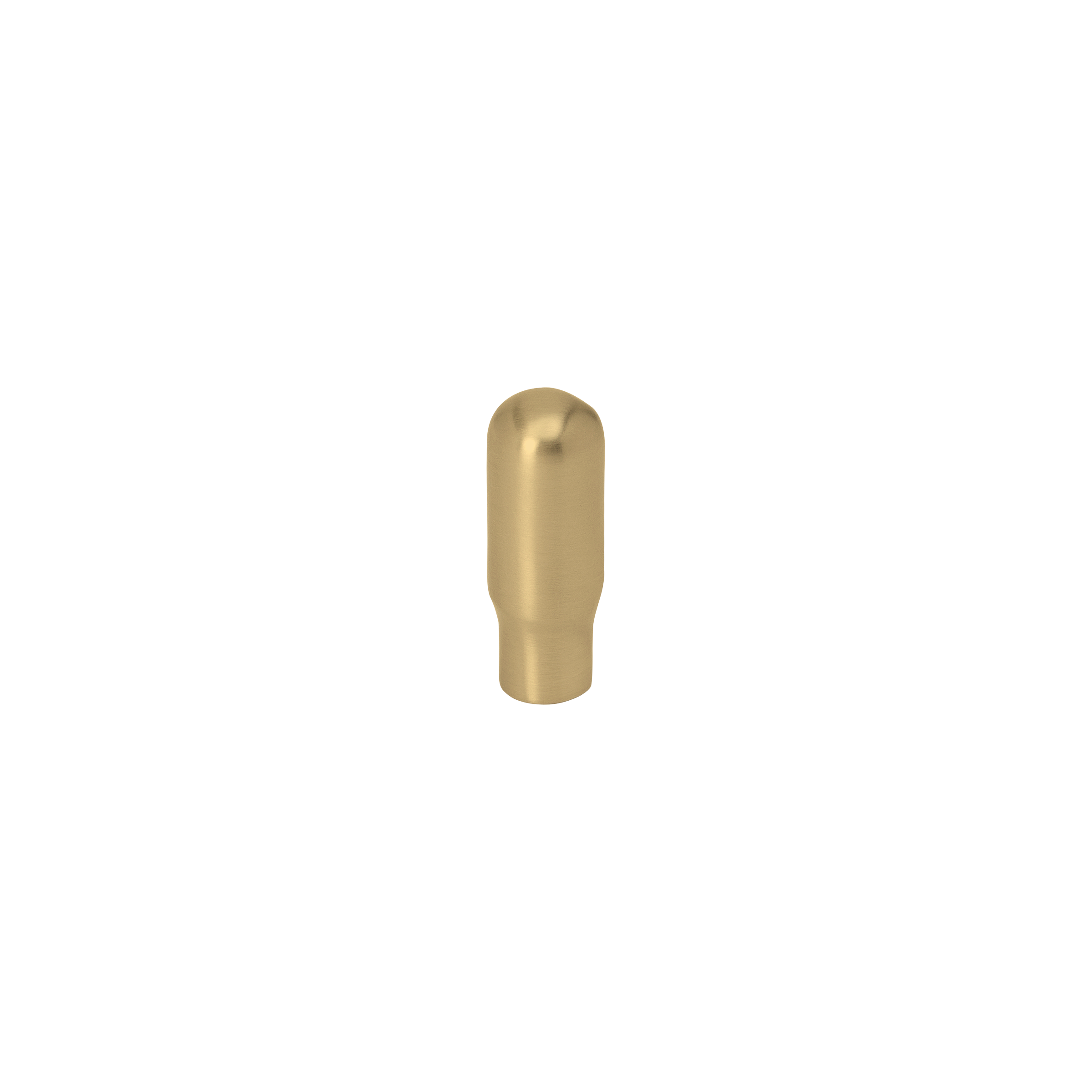 Momo Elba Cylinder Knob 12mm in Brushed Satin Brass