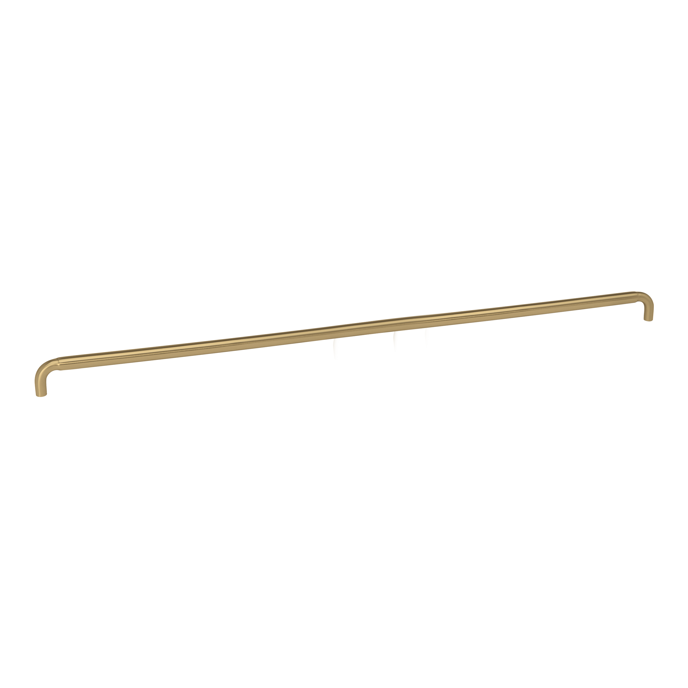 Momo Elba D Handle 608mm in Brushed Satin Brass