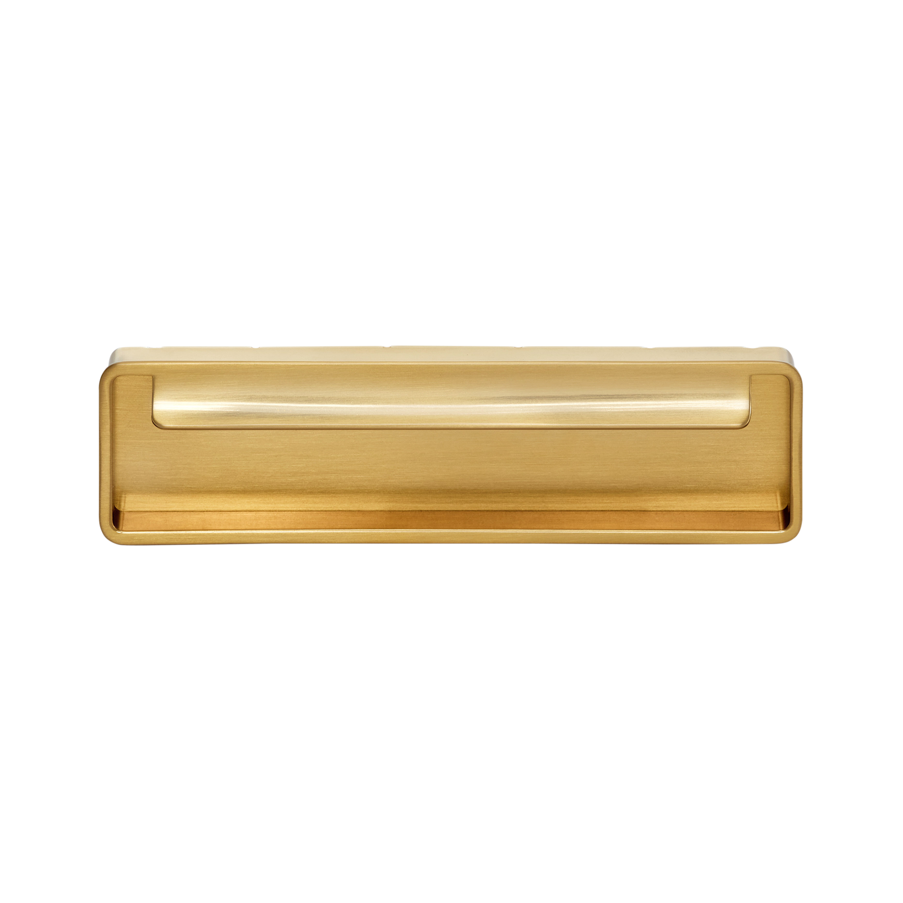 Momo Fold Flush Pull 128mm in Brushed Gold (1)