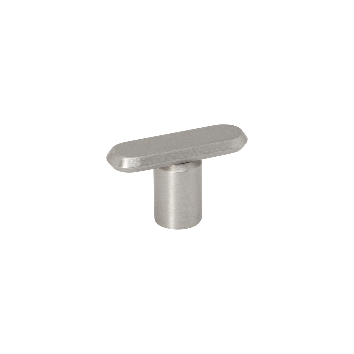 Momo Fase T Knob 52mm in Brushed Nickel