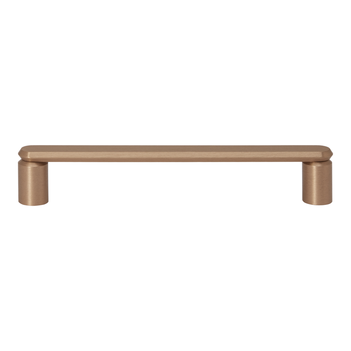 Momo Fase D Handle 160mm in Brushed Dark Brass (1)