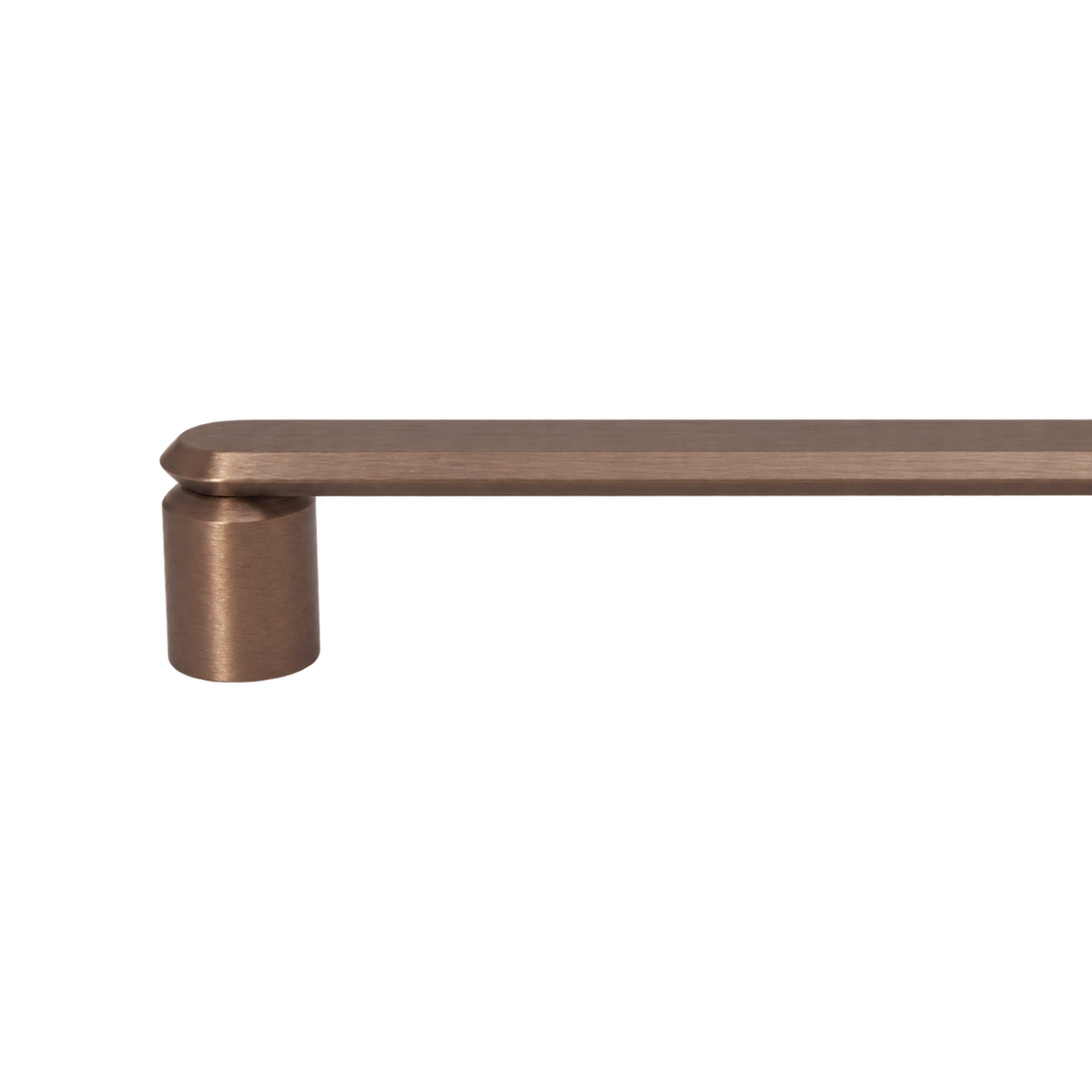 Momo Fase Big D Handle 320mm in Brushed Bronze (2)