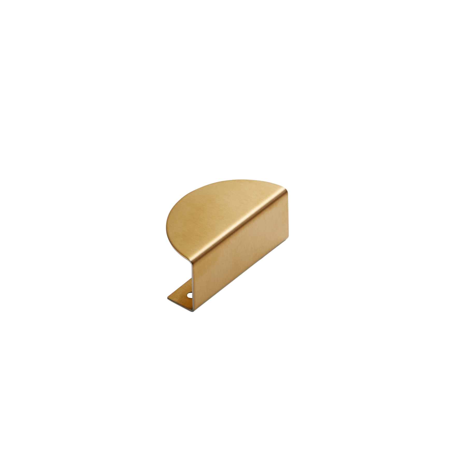 Momo Sola Half Round 60mm in Brushed Brass (1)