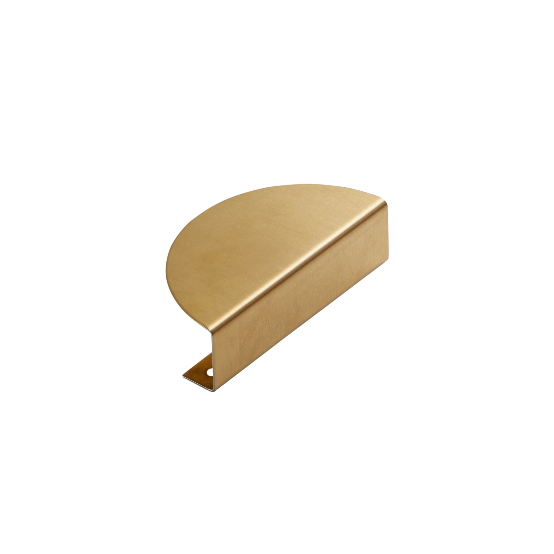 Momo Sola Half Round 100mm in Brushed Brass (1)