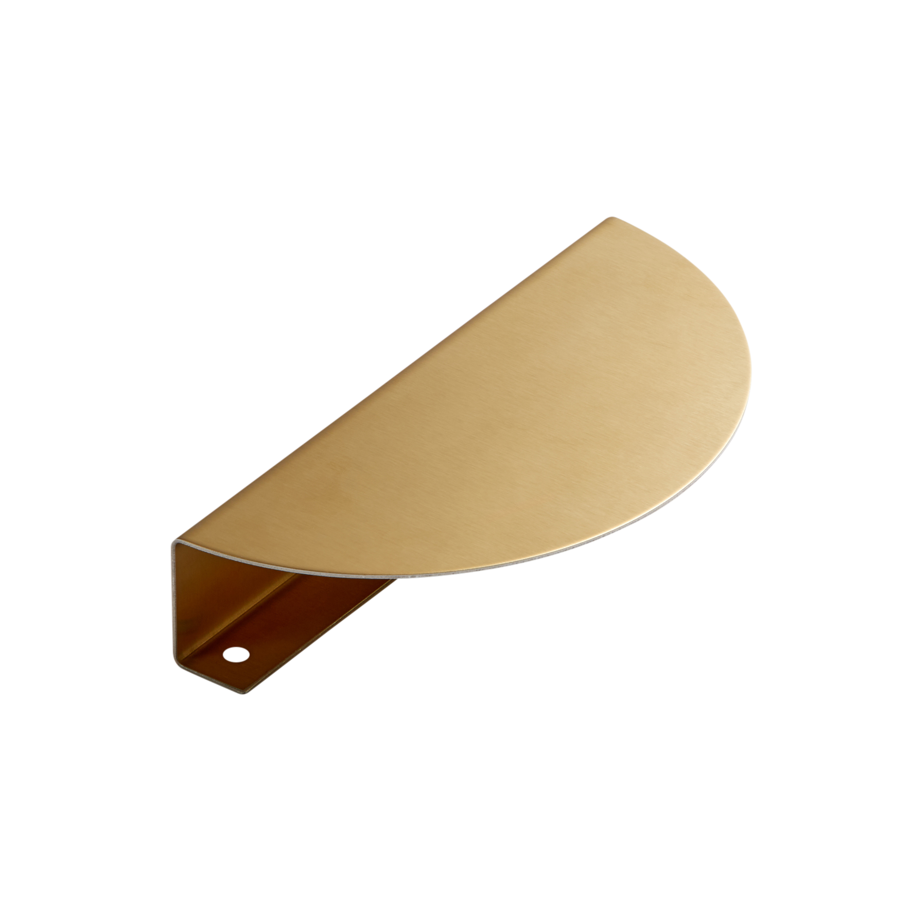 Momo Sola Half Round 140mm in Brushed Brass