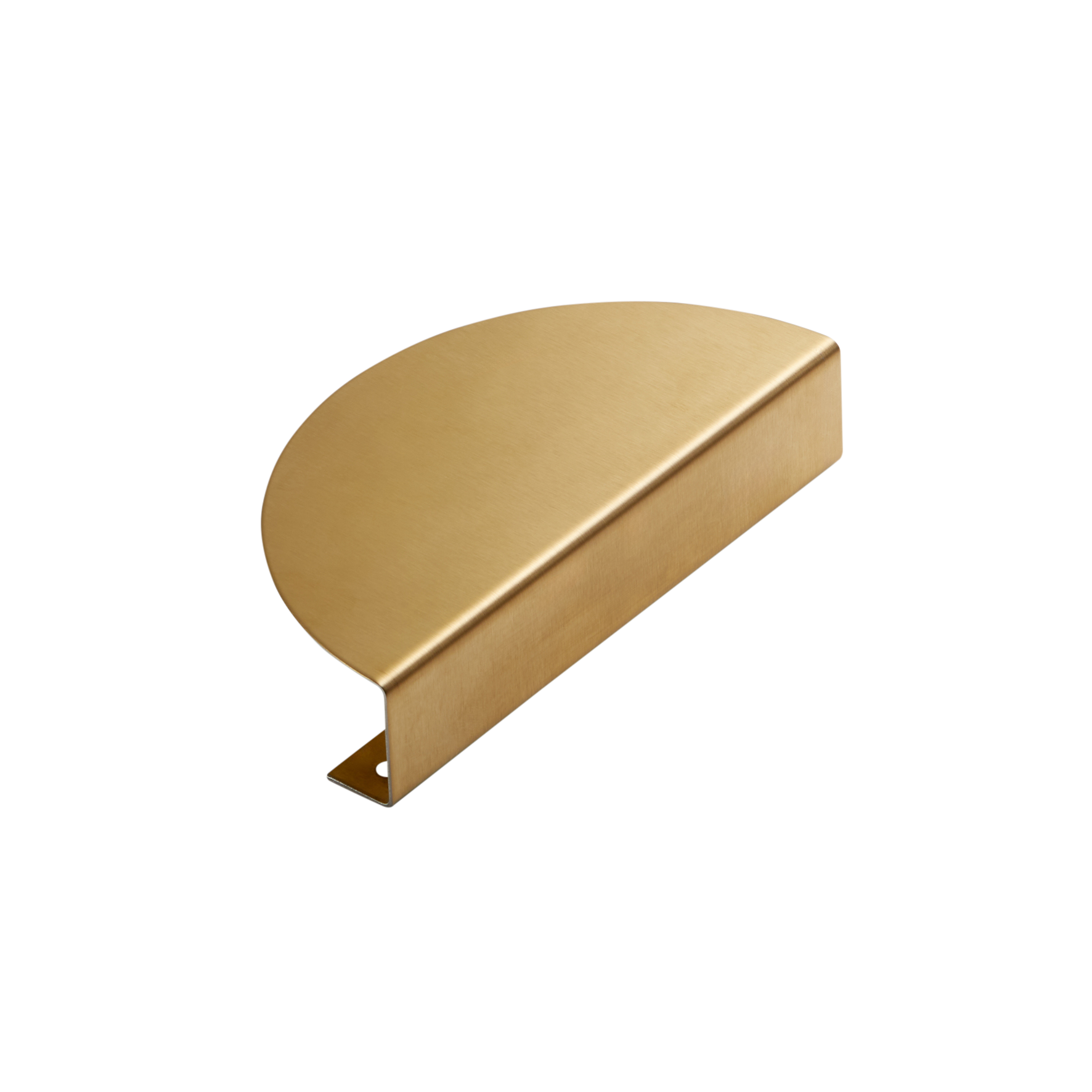 Momo Sola Half Round 140mm in Brushed Brass (1)