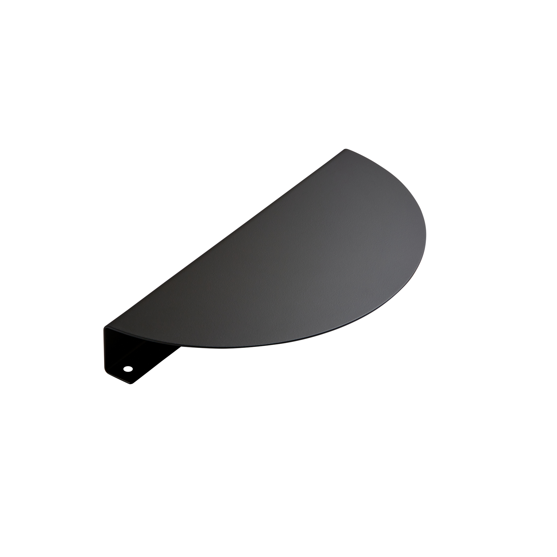 Momo Sola Half Round 220mm in Matt Black