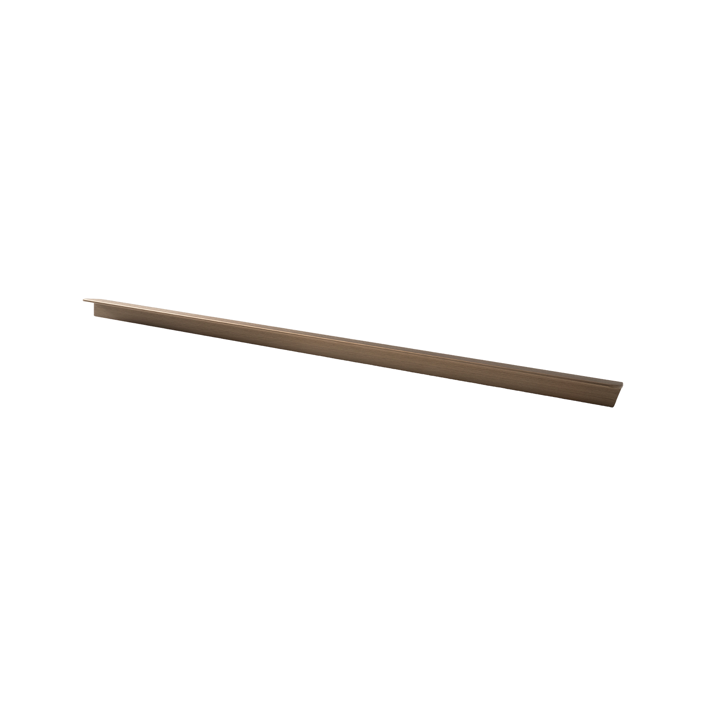 Momo Flapp Pull Handle 1056mm in Brushed Dark Brass (2)
