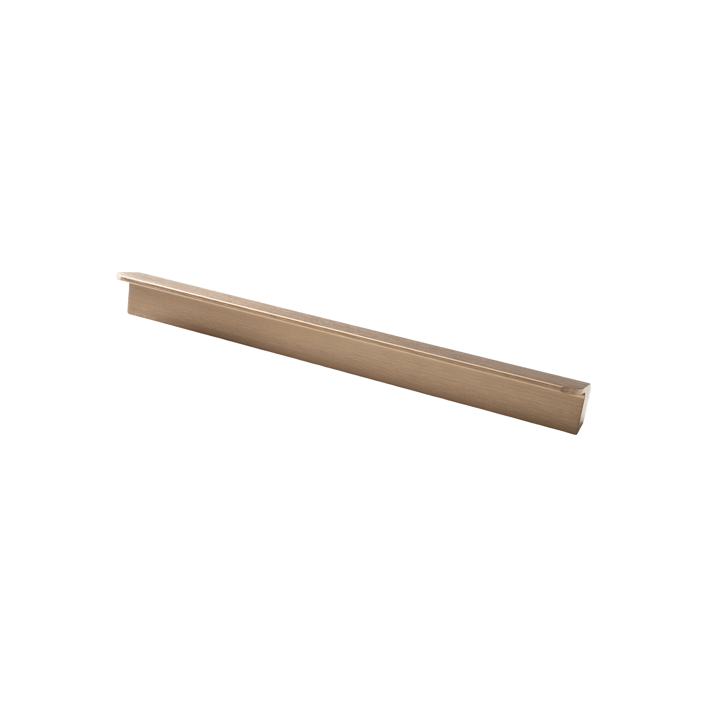 Momo Flapp Pull Handle 160mm in Brushed Dark Brass (1)