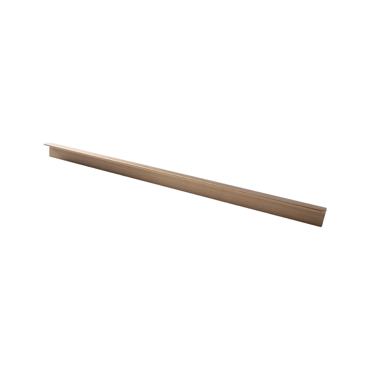 Momo Flapp Pull Handle 256mm in Brushed Dark Brass (1)