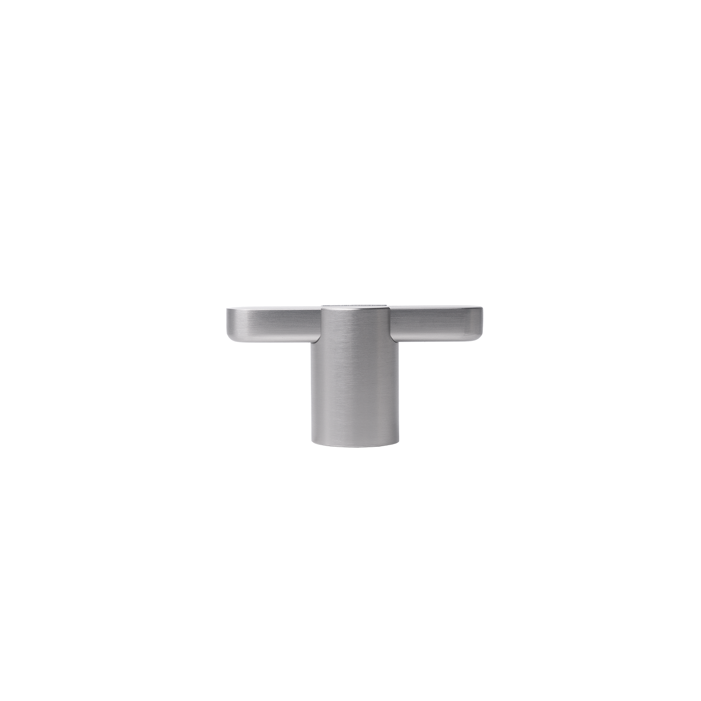 Momo Fusion T Knob 58mm in Brushed Nickel (1)
