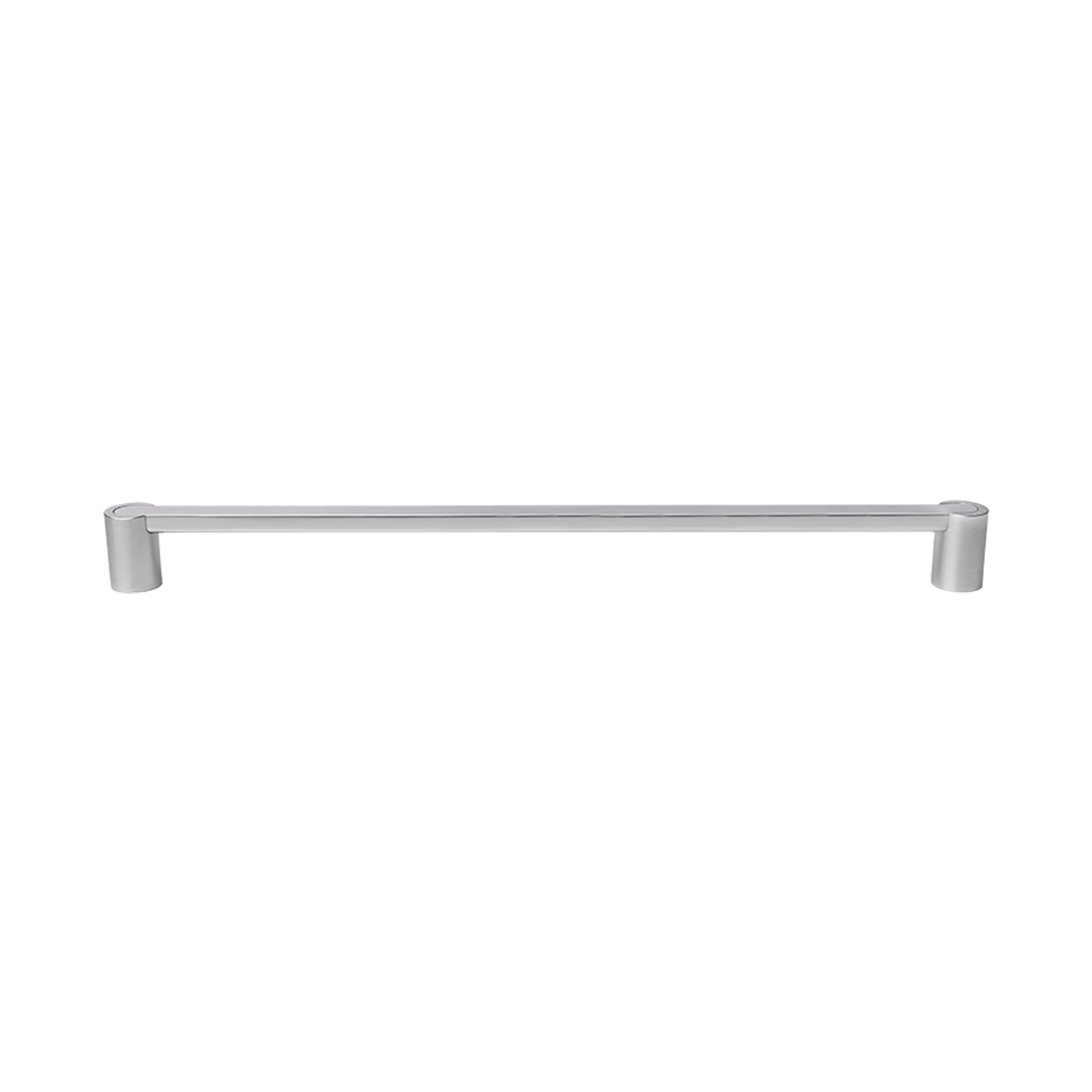 Momo Fusion D Handle 320mm in Brushed Nickel (1)