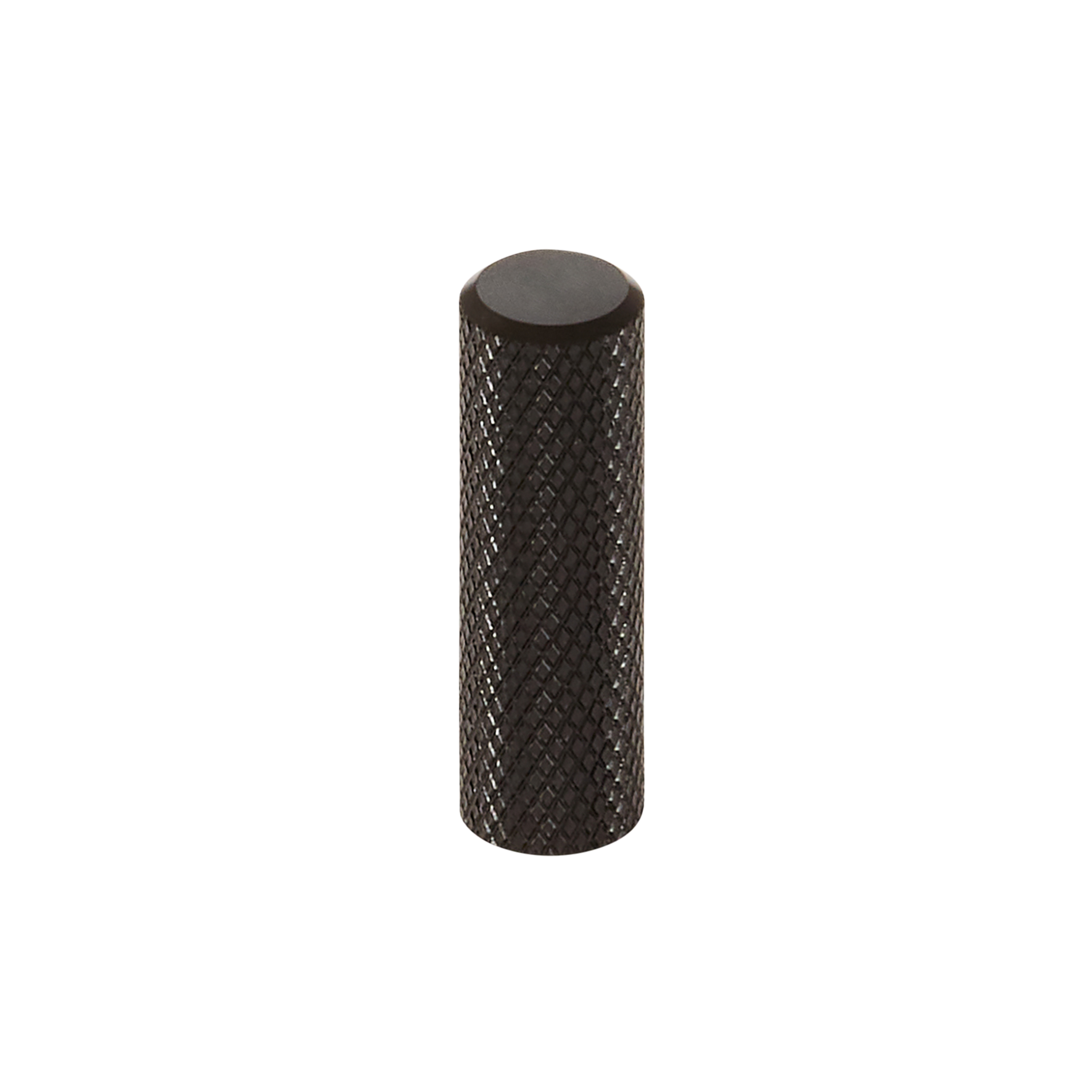 Momo Graf Knurled Cylinder 10mm in Brushed Black