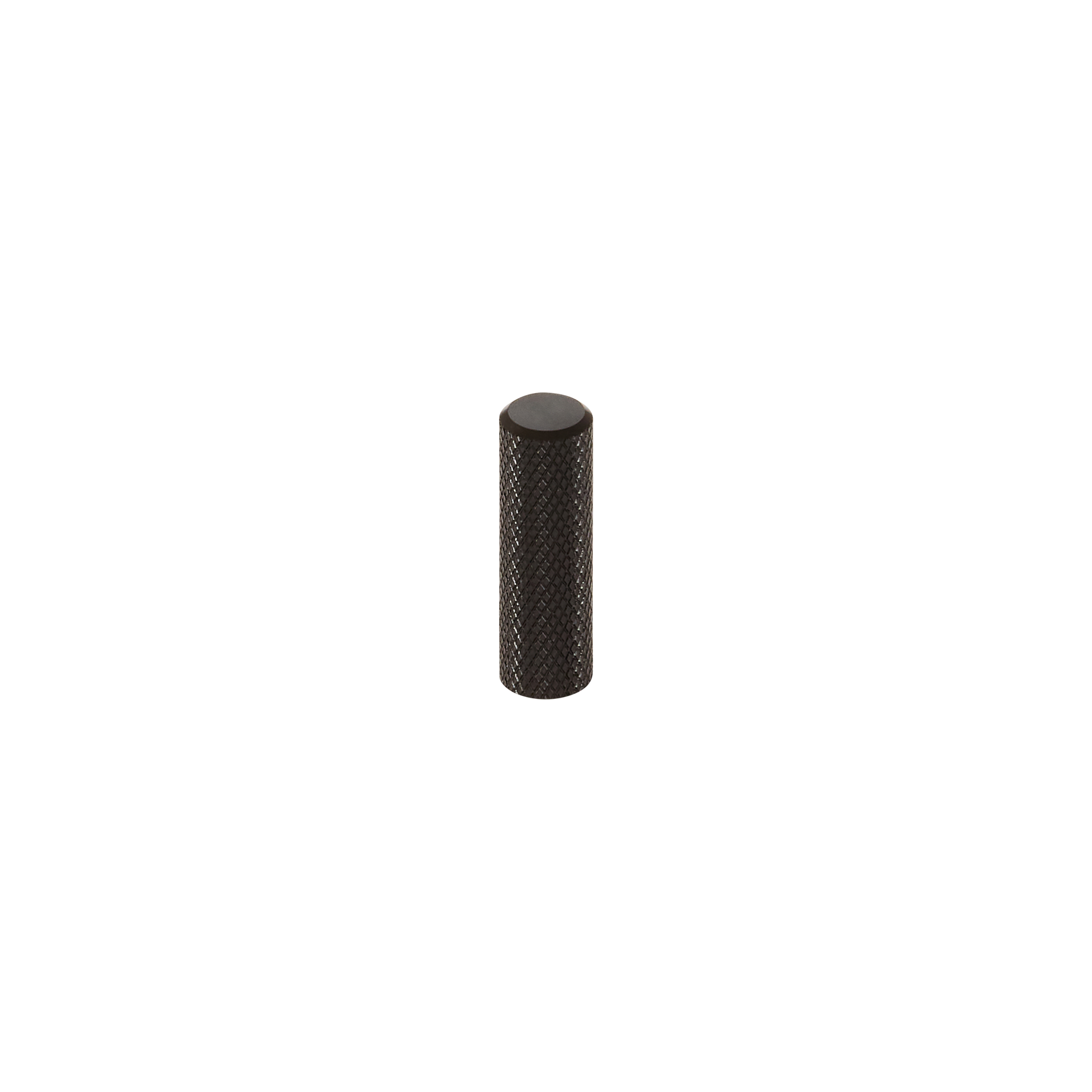 Momo Graf Knurled Cylinder 10mm in Brushed Black