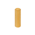 Momo Graf Knurled Cylinder 10mm in Brushed Dark Brass