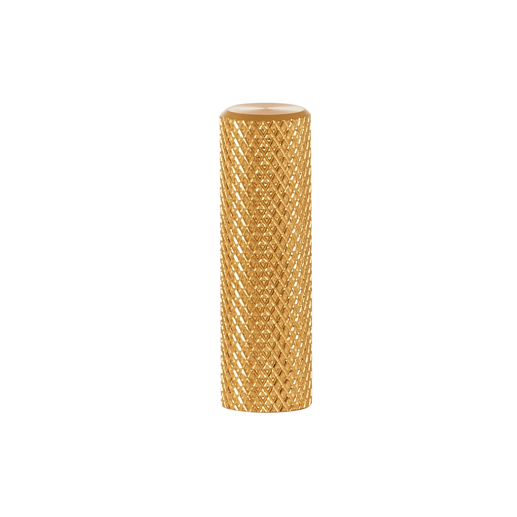 Momo Graf Knurled Cylinder 10mm in Brushed Dark Brass (1)