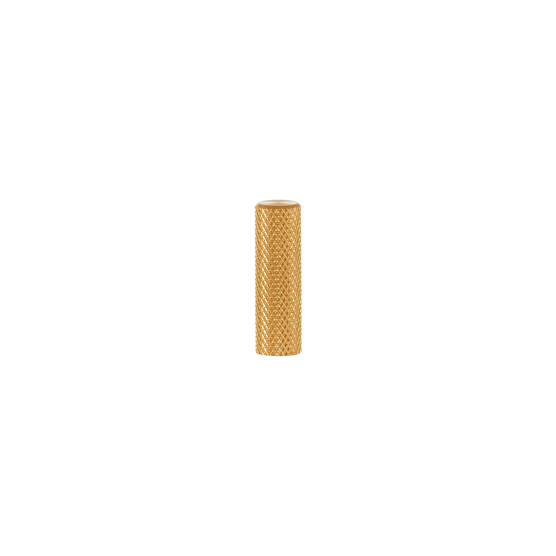 Momo Graf Knurled Cylinder 10mm in Brushed Dark Brass (1)