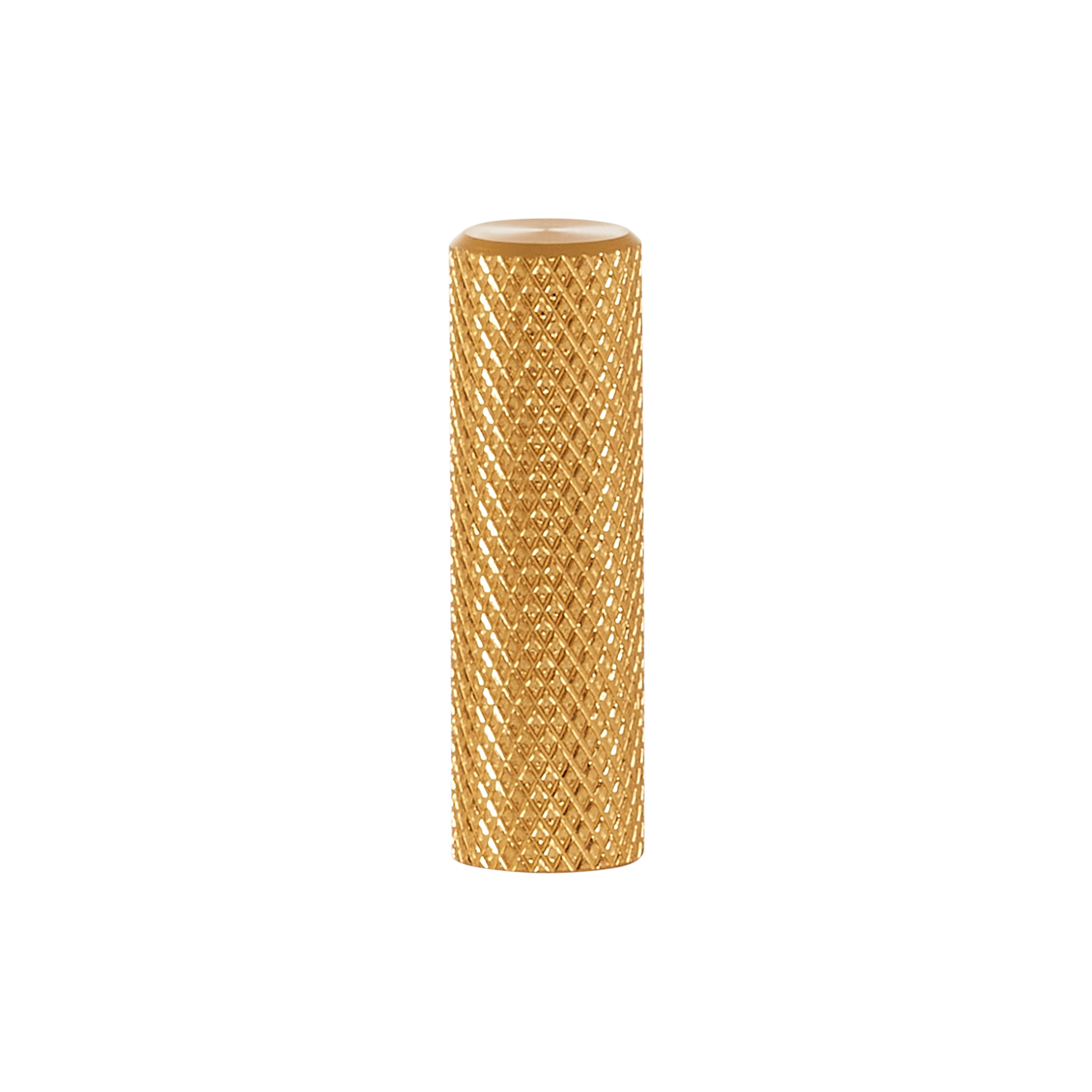 Momo Graf Knurled Cylinder 10mm in Brushed Dark Brass (2)