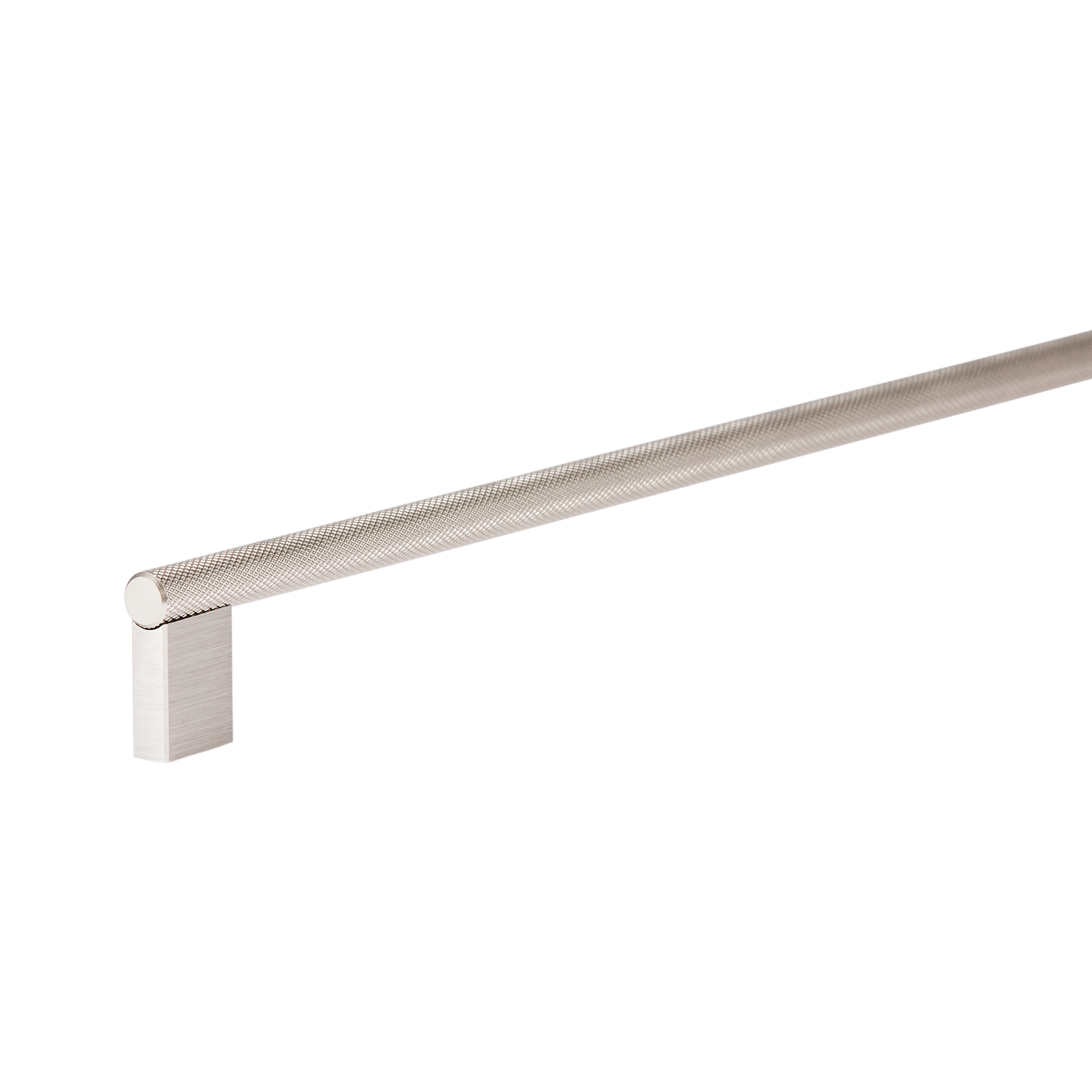 Momo Graf Knurled D Handle 1178mm in Dull Brushed Nickel (2)
