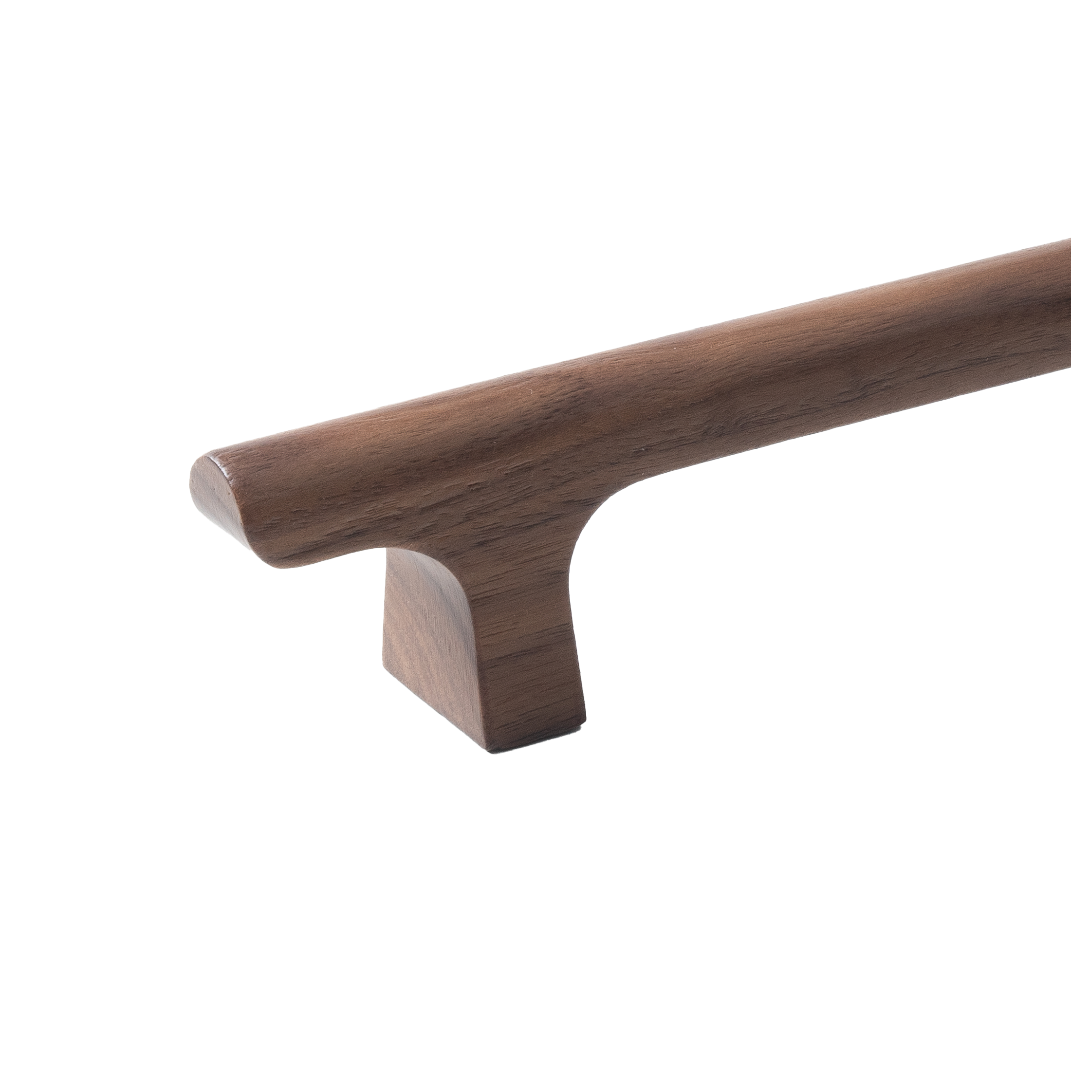 Momo Hinoki Wood D Handle 160mm in Walnut (2)