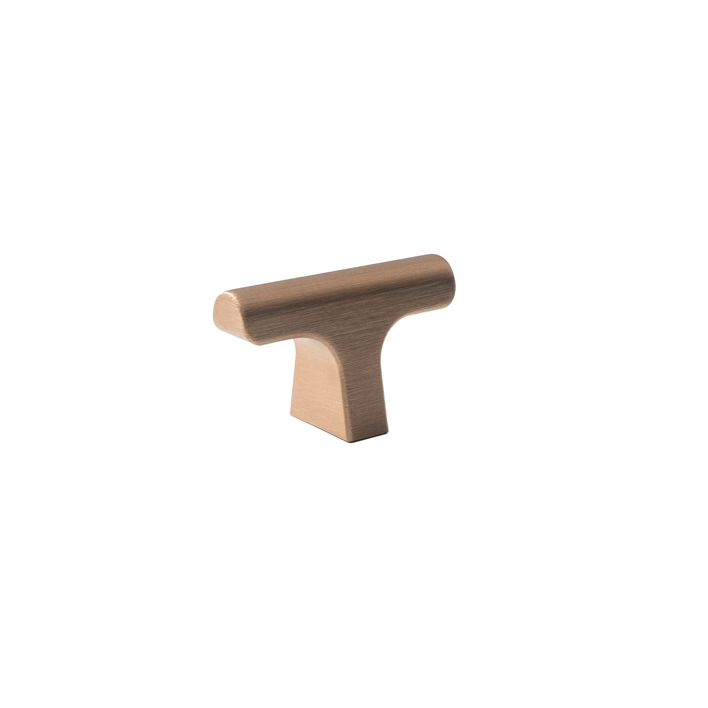 Momo Hinoki T Knob 60mm in Dark Brushed Brass