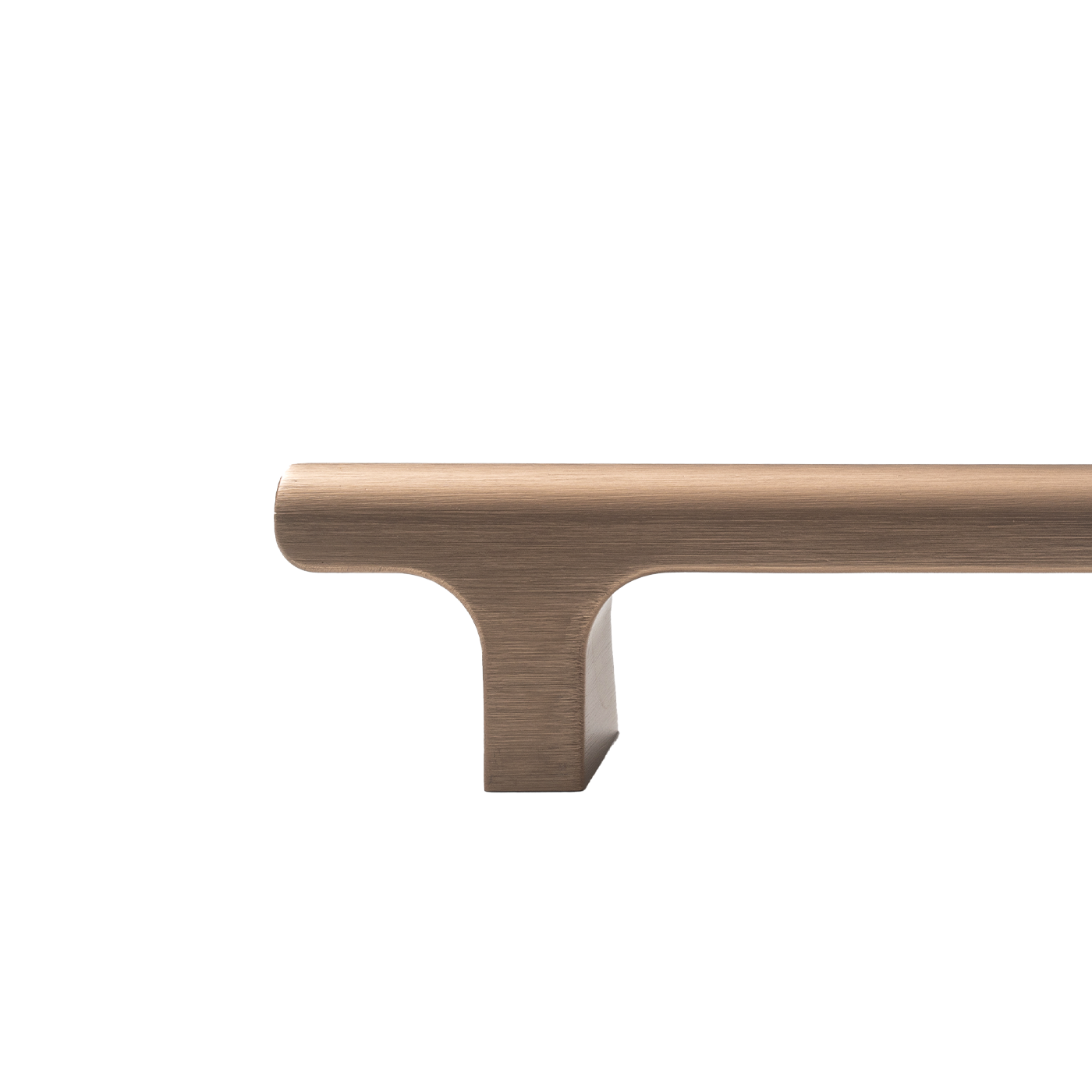 Momo Hinoki D Handle 160mm in Dark Brushed Brass (2)