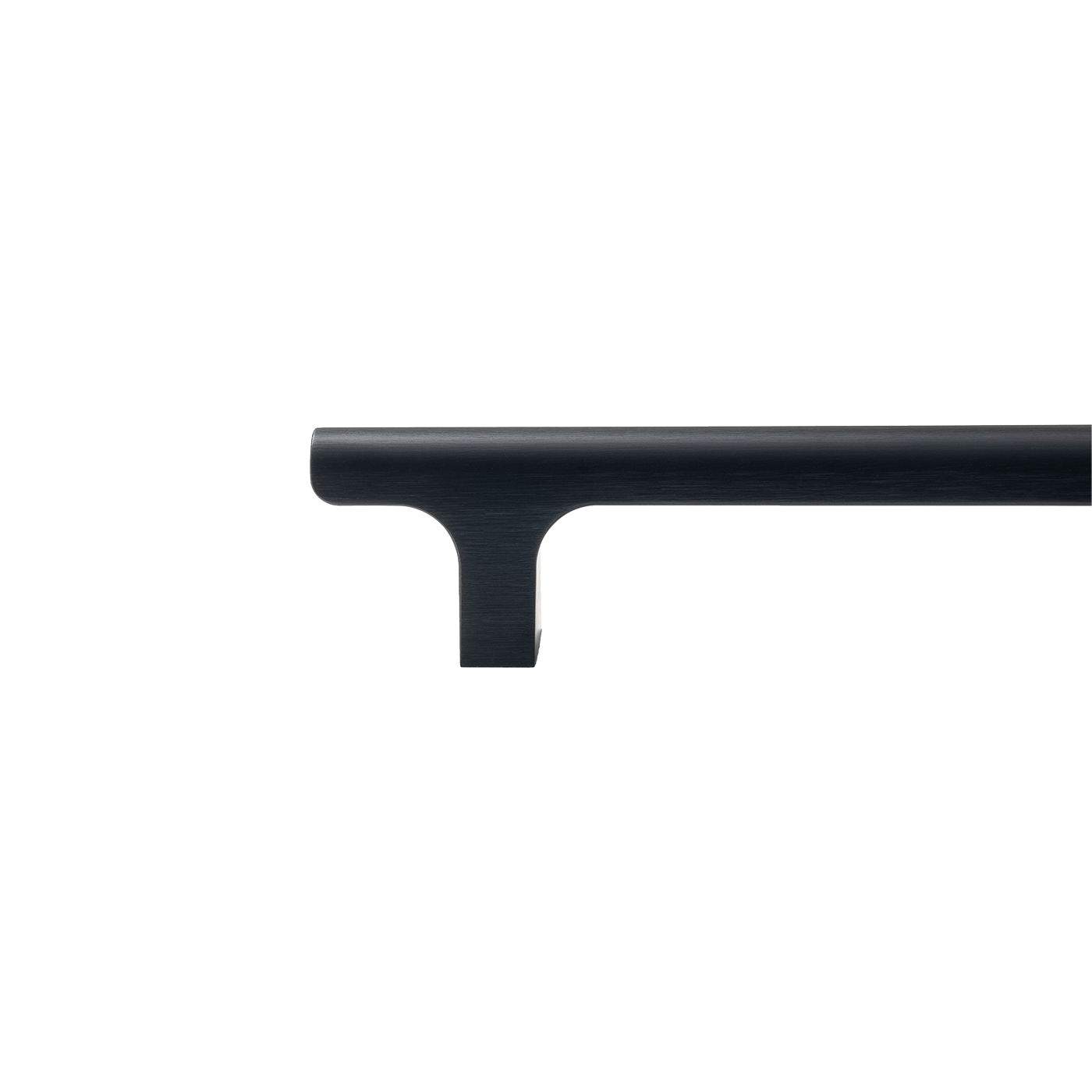 Momo Hinoki Big D Handle 416mm in Brushed Black (2)