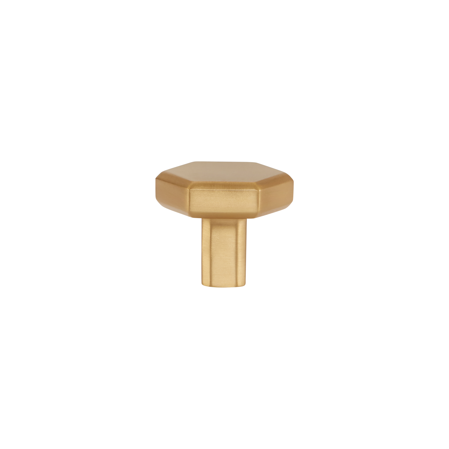 Momo Hendrix Round Knob 32mm in Brushed Satin Brass (1)