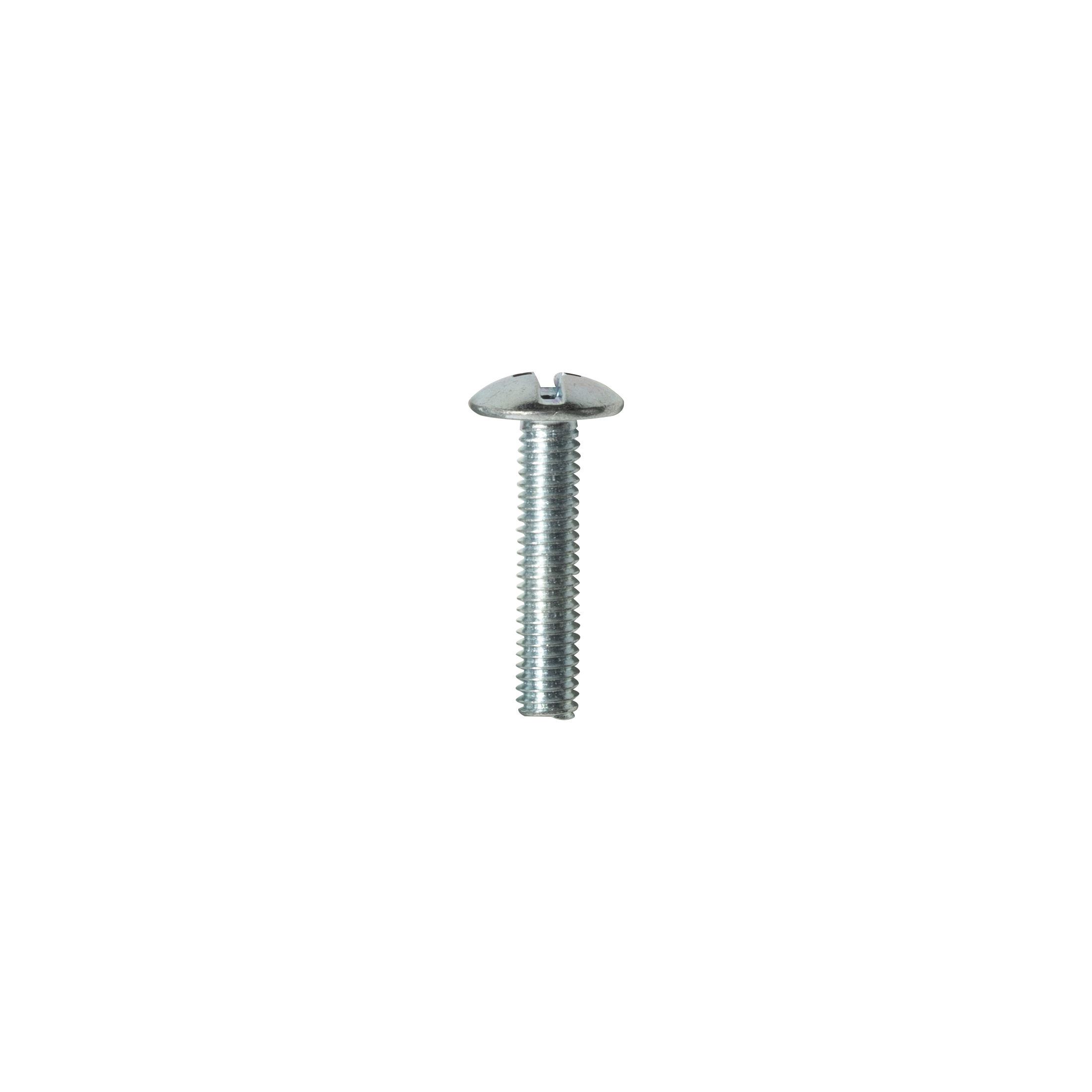 Handle Screws, Raised Head Phillips, Slotted Combination Drive, M4 x 22mm, Box of 100 in Zinc Plated