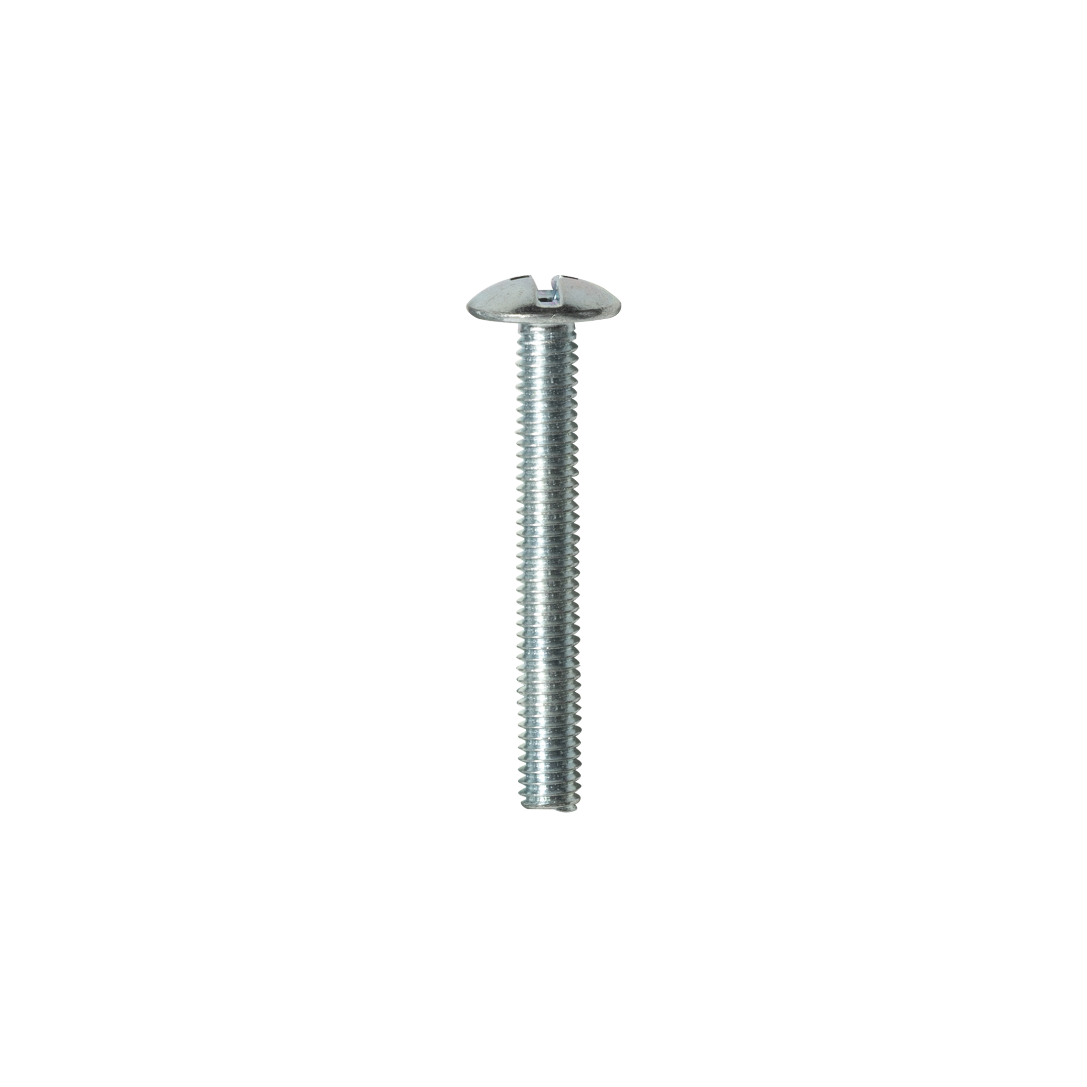 Handle Screws, Raised Head Phillips, Slotted Combination Drive, M4 x 30mm, Box of 100 in Zinc Plated