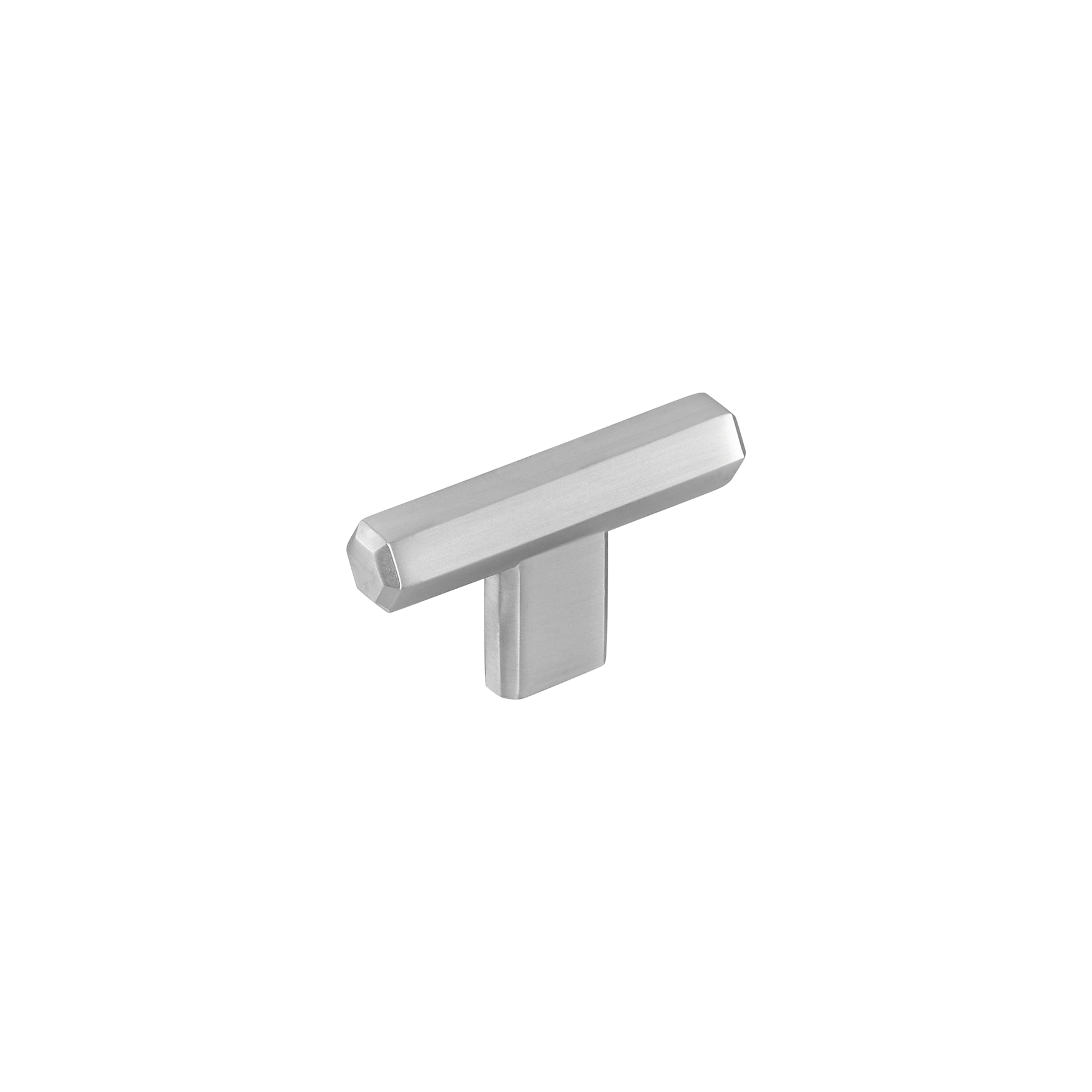 Momo Hendrix T Knob 60mm in Dull Brushed Nickel