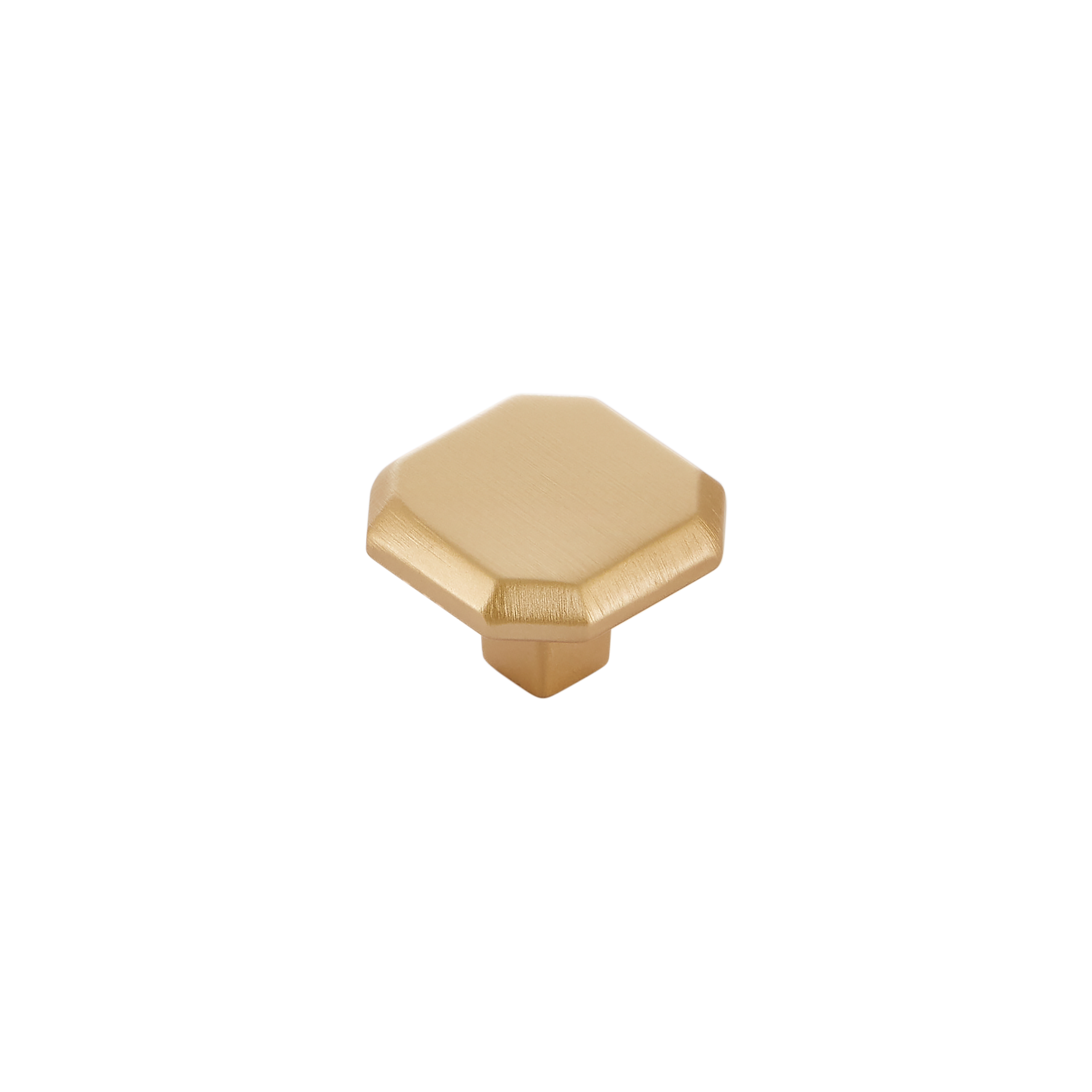 Momo Jago Round Knob 32mm in Satin Brass