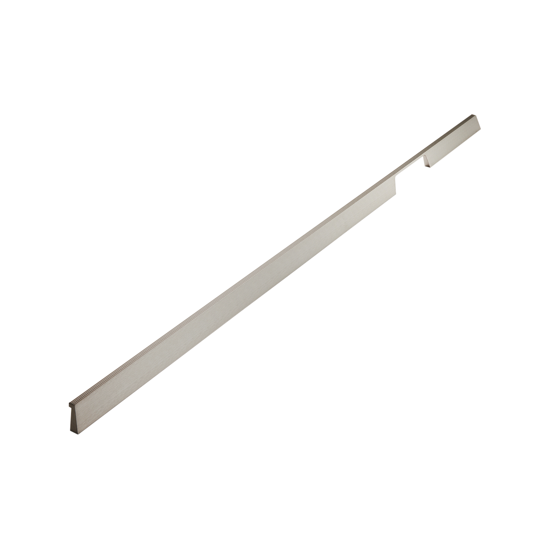 Momo Rail D Handle Left  1120mm in Stainless Steel Look