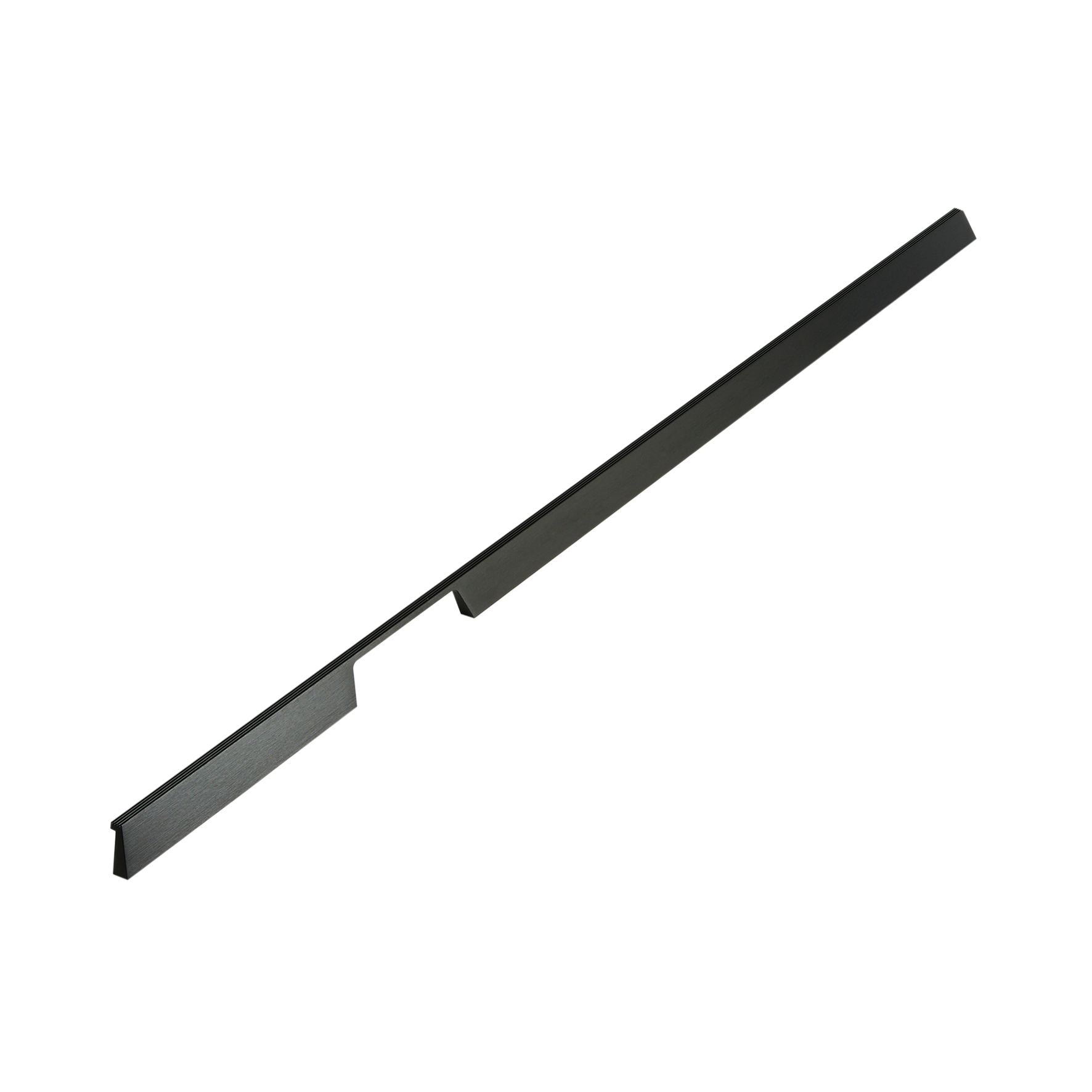 Momo Rail D Handle Right 1120mm in Brushed Black