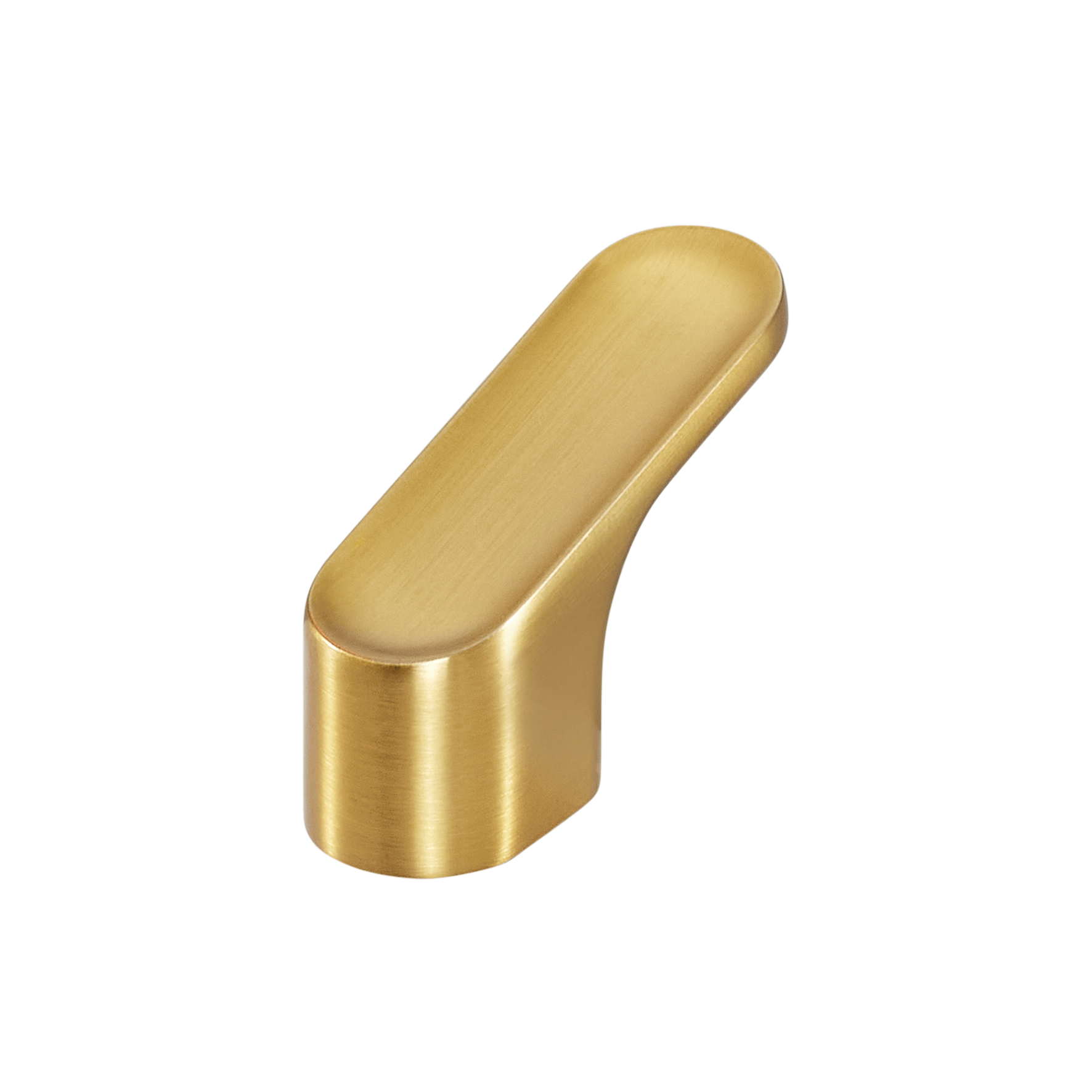 Momo Luv Angled Knob 51mm In Brushed Gold