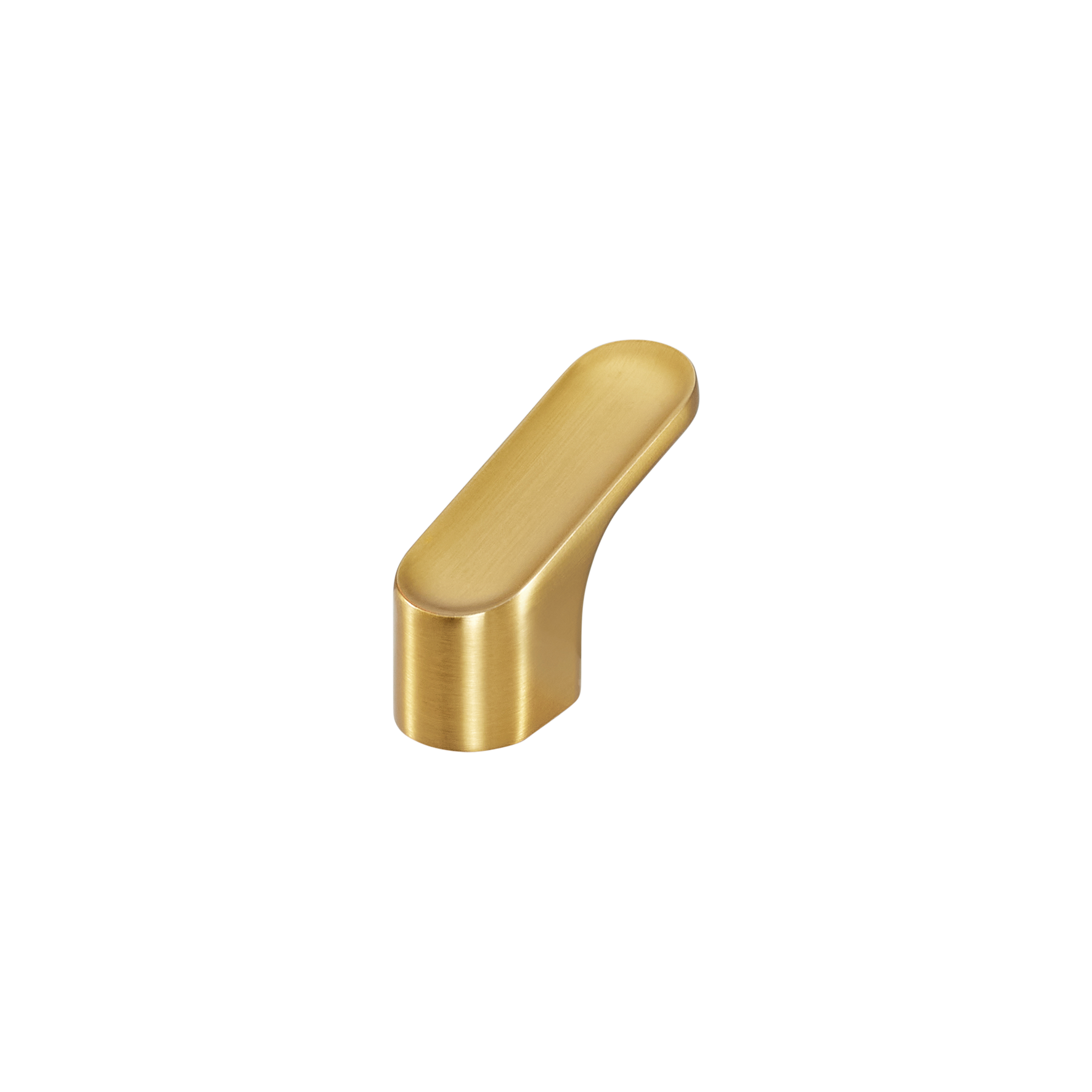 Momo Luv Angled Knob 51mm in Brushed Gold