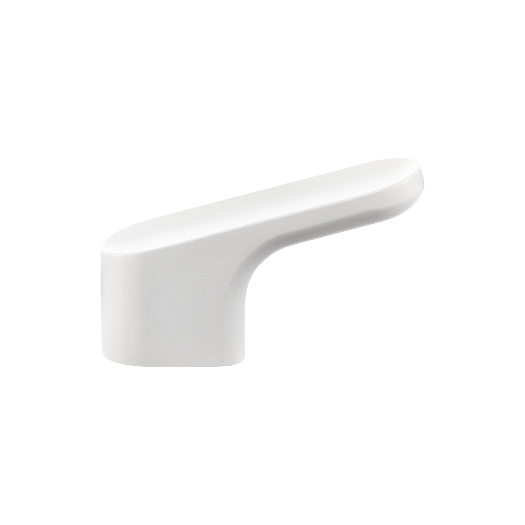 Momo Luv Angled Knob 51mm In Matt White (1)