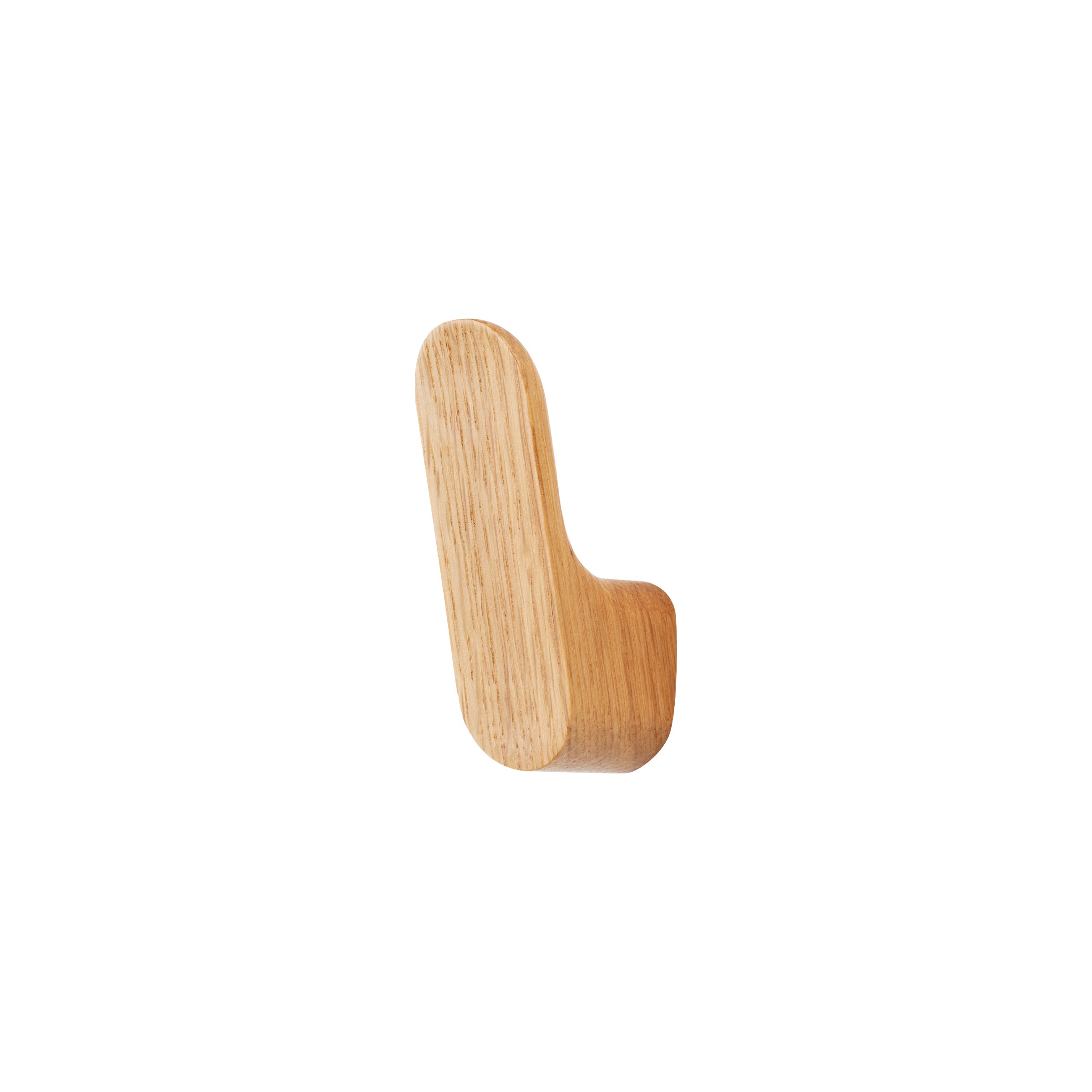 Momo Luv Wood Wall Hook 50mm in Oak