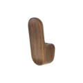 Momo Luv Wood Wall Hook 50mm in Walnut