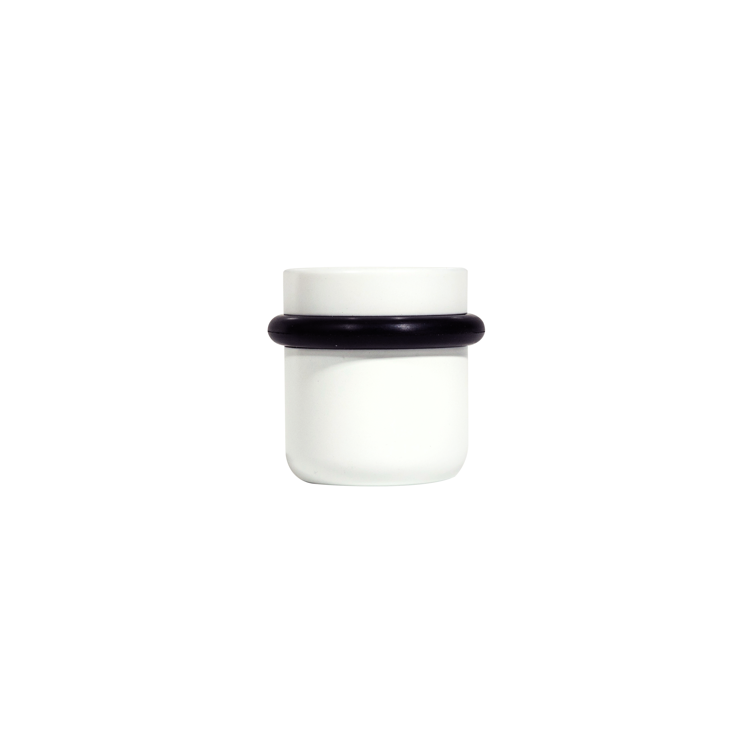 Momo Luv Door Stop 36mm in Matt White (1)