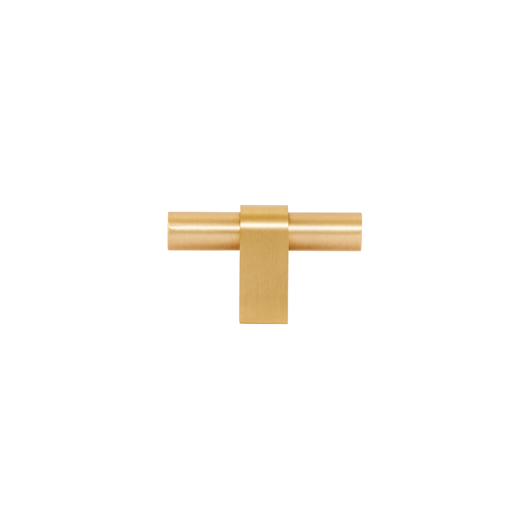 Momo Loreto T Knob 60mm in Brushed Matt Brass (1)