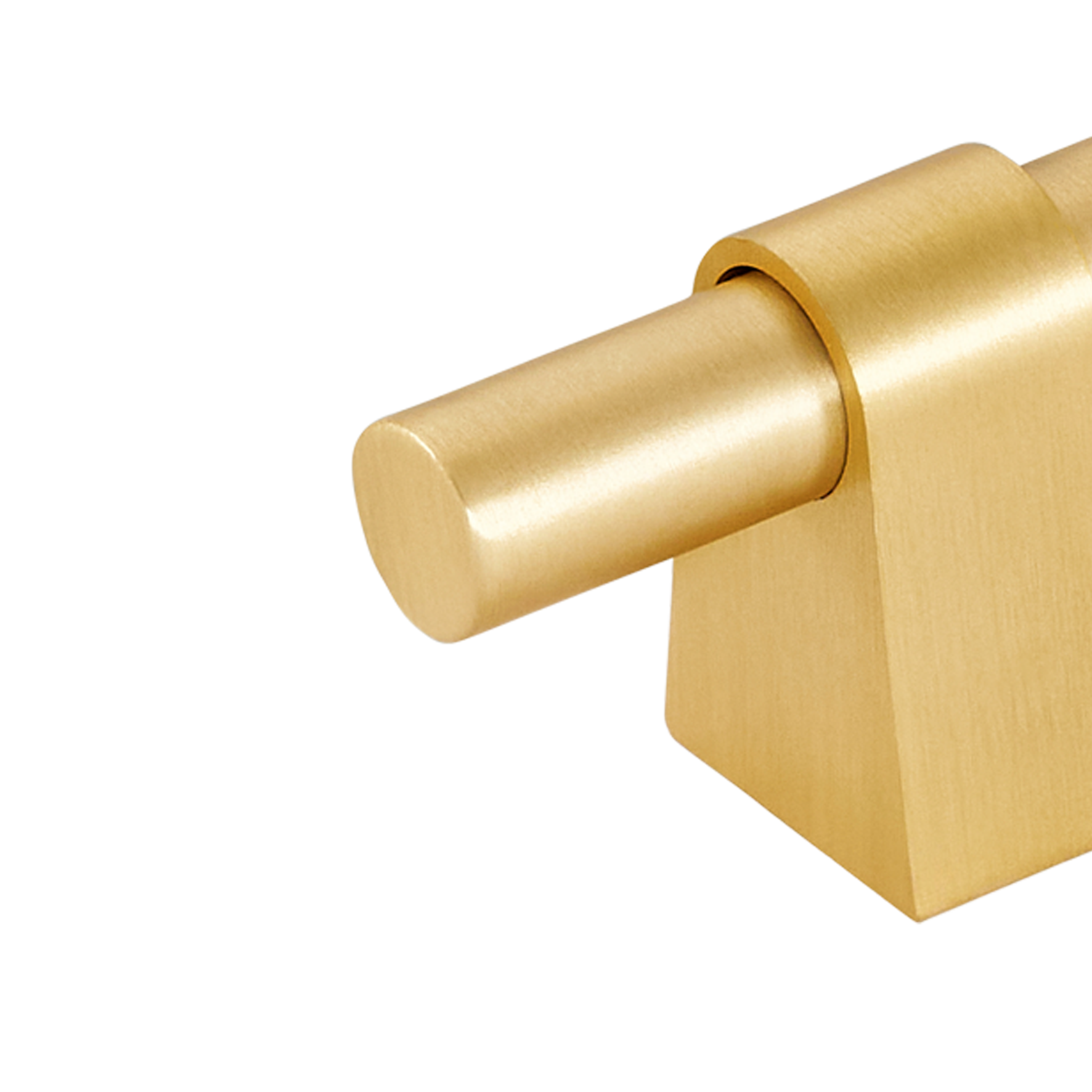 Momo Loreto T Knob 60mm in Brushed Matt Brass (2)