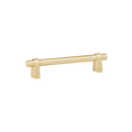 Momo Loreto Bar Pull 128mm in Brushed Matt Brass